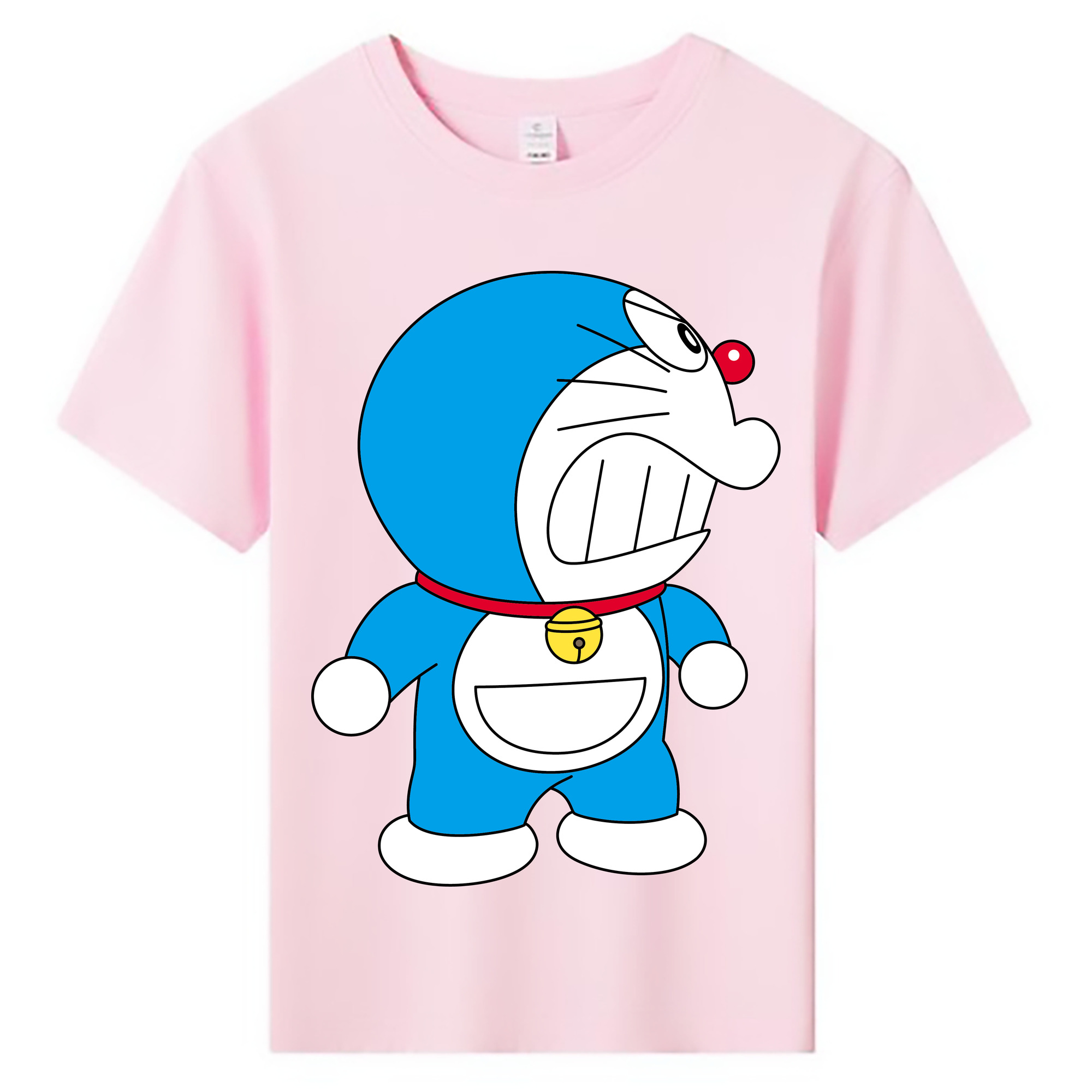 （画像用） ドラえもん Doraemon 綿100％キッズTシャツ（フロントプリント）