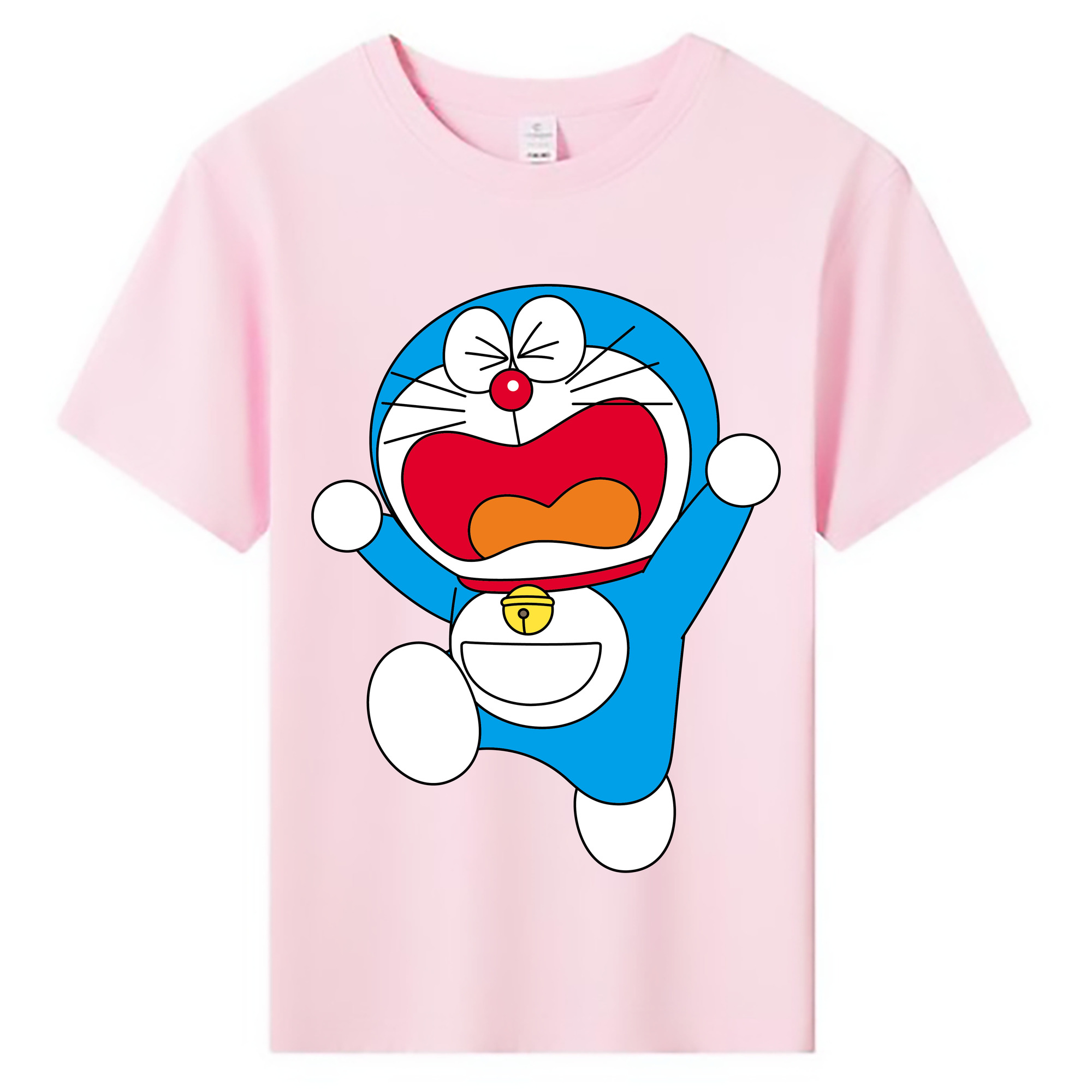 （画像用） ドラえもん Doraemon 綿100％キッズTシャツ（フロントプリント）