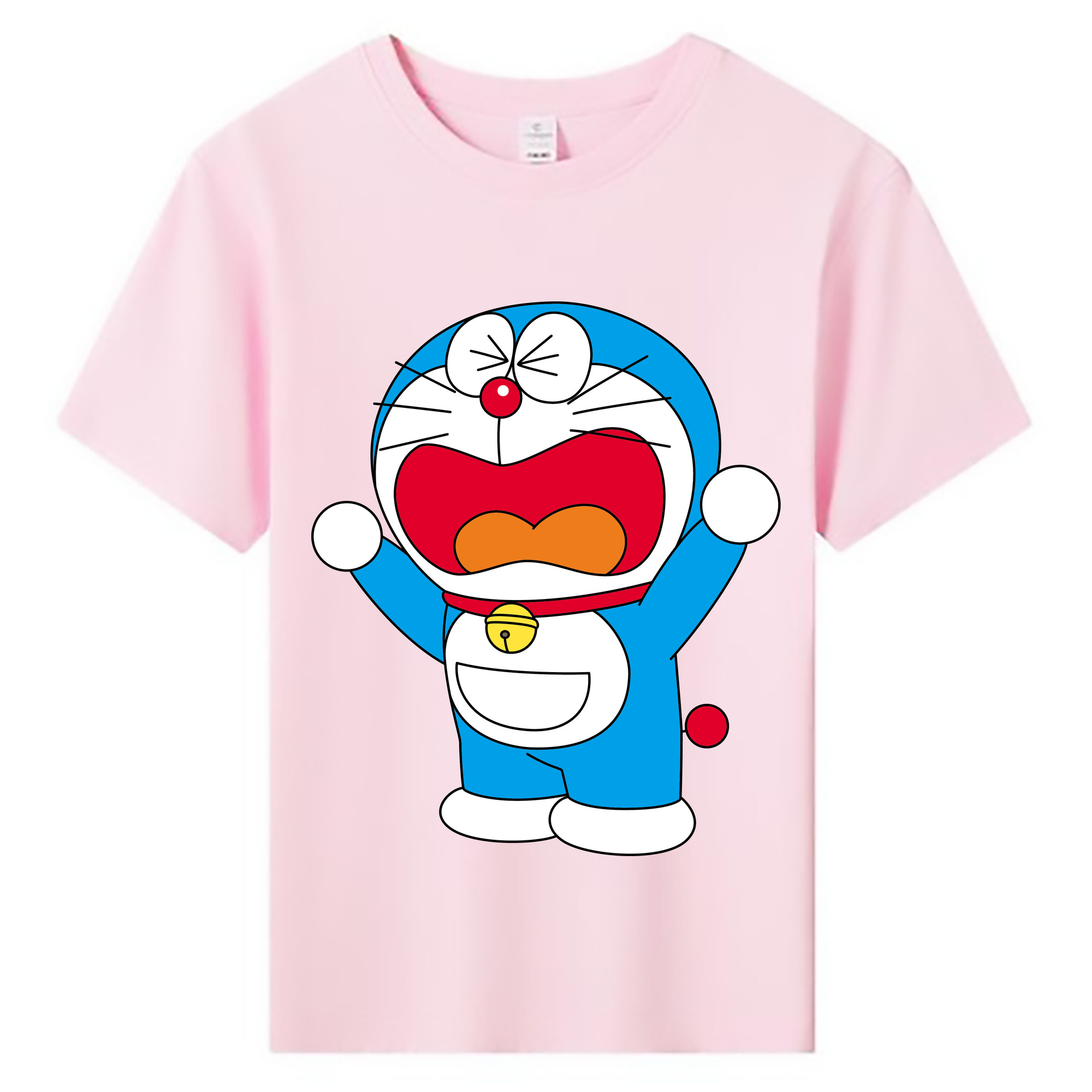 （画像用） ドラえもん Doraemon 綿100％キッズTシャツ（フロントプリント）