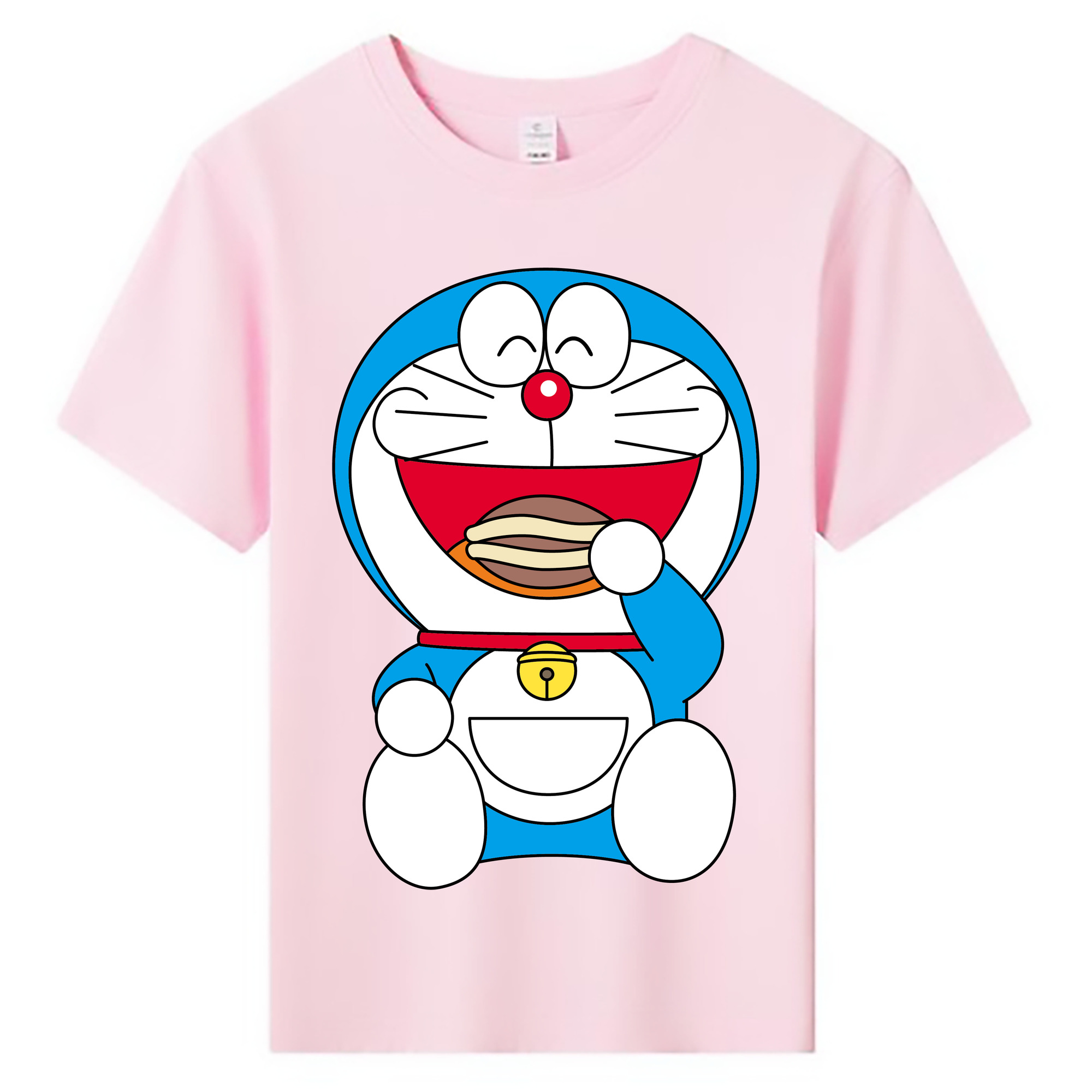 （画像用） ドラえもん Doraemon 綿100％キッズTシャツ（フロントプリント）