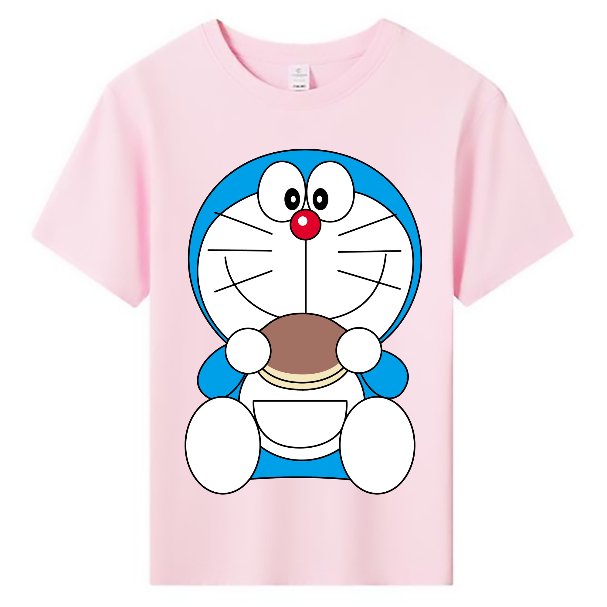 （画像用） ドラえもん Doraemon 綿100％キッズTシャツ（フロントプリント）