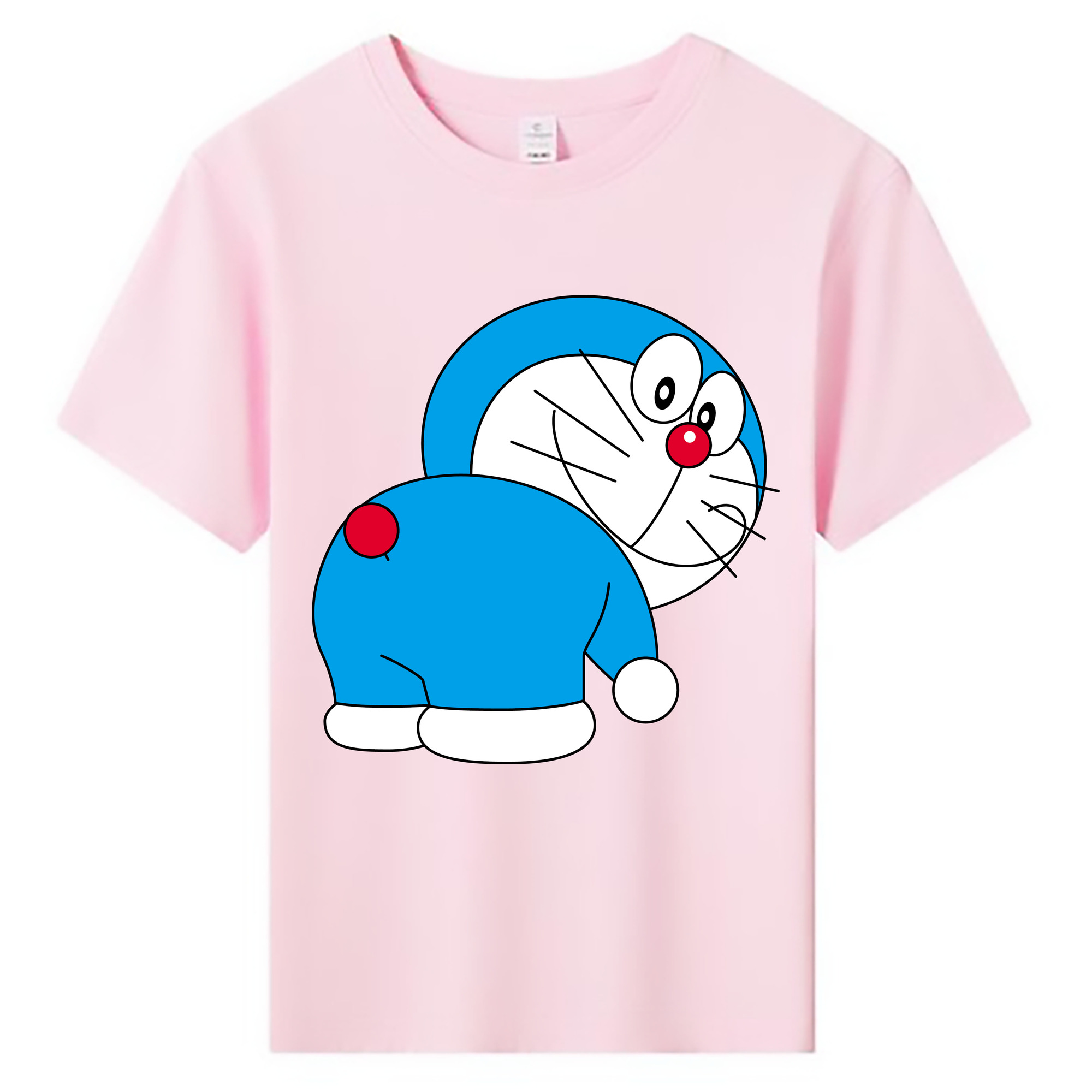 （画像用） ドラえもん Doraemon 綿100％キッズTシャツ（フロントプリント）