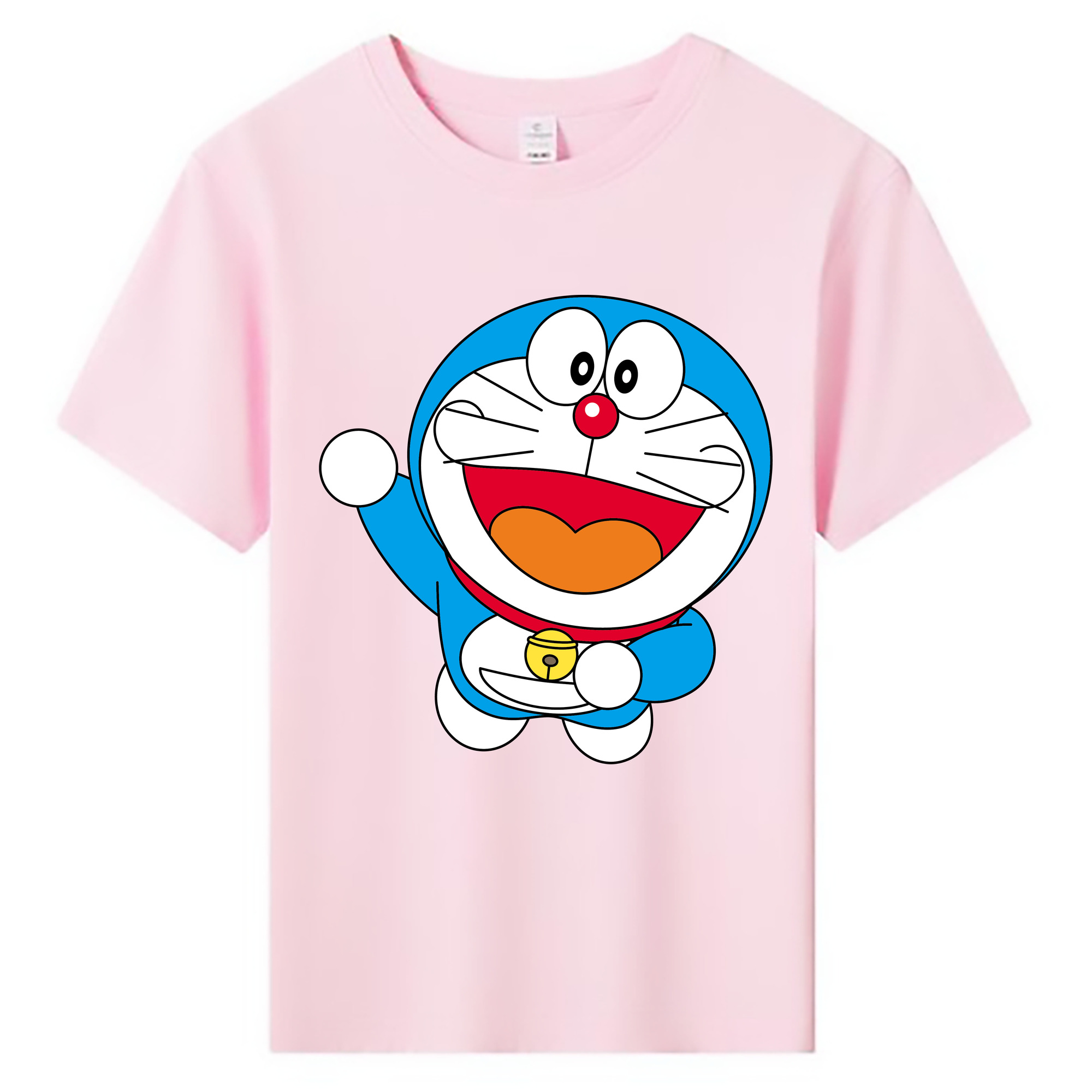 （画像用） ドラえもん Doraemon 綿100％キッズTシャツ（フロントプリント）