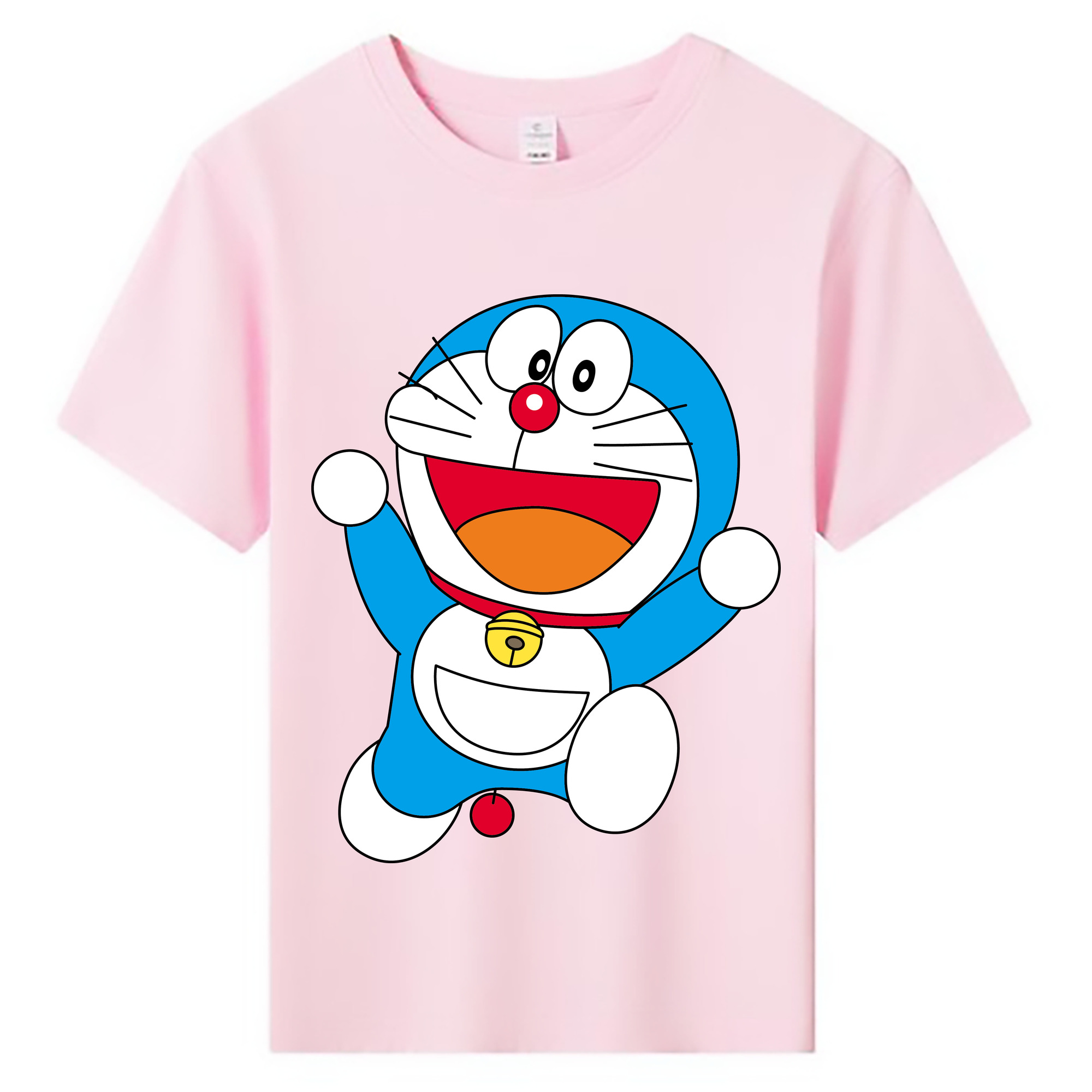 （画像用） ドラえもん Doraemon 綿100％キッズTシャツ（フロントプリント）