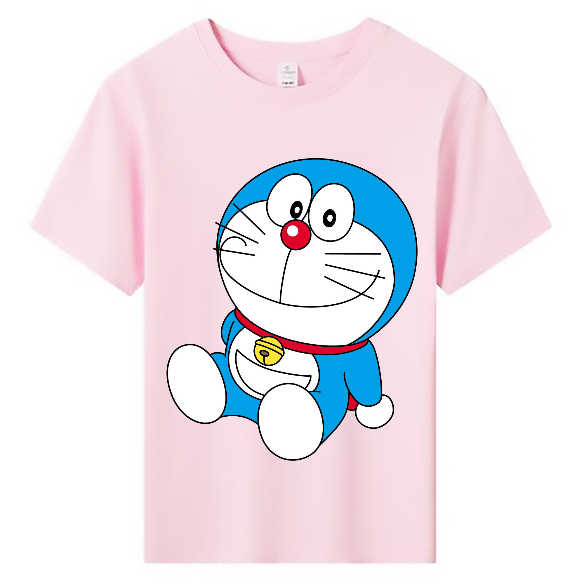 （画像用） ドラえもん Doraemon 綿100％キッズTシャツ（フロントプリント）