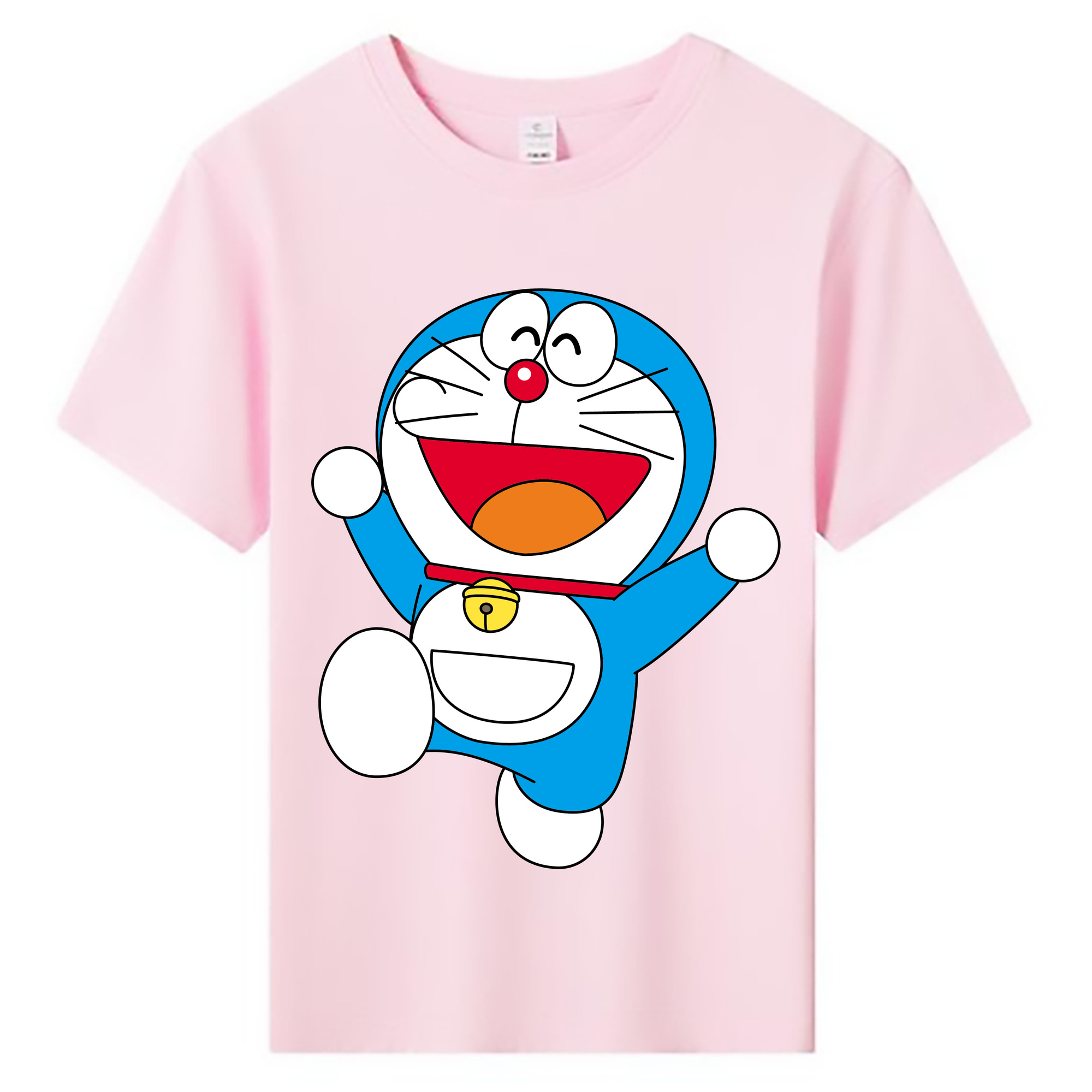 （画像用） ドラえもん Doraemon 綿100％キッズTシャツ（フロントプリント）