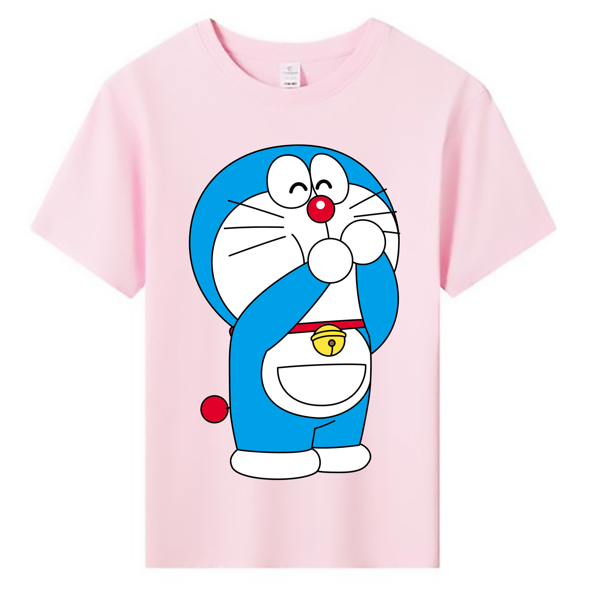 （画像用） ドラえもん Doraemon 綿100％キッズTシャツ（フロントプリント）