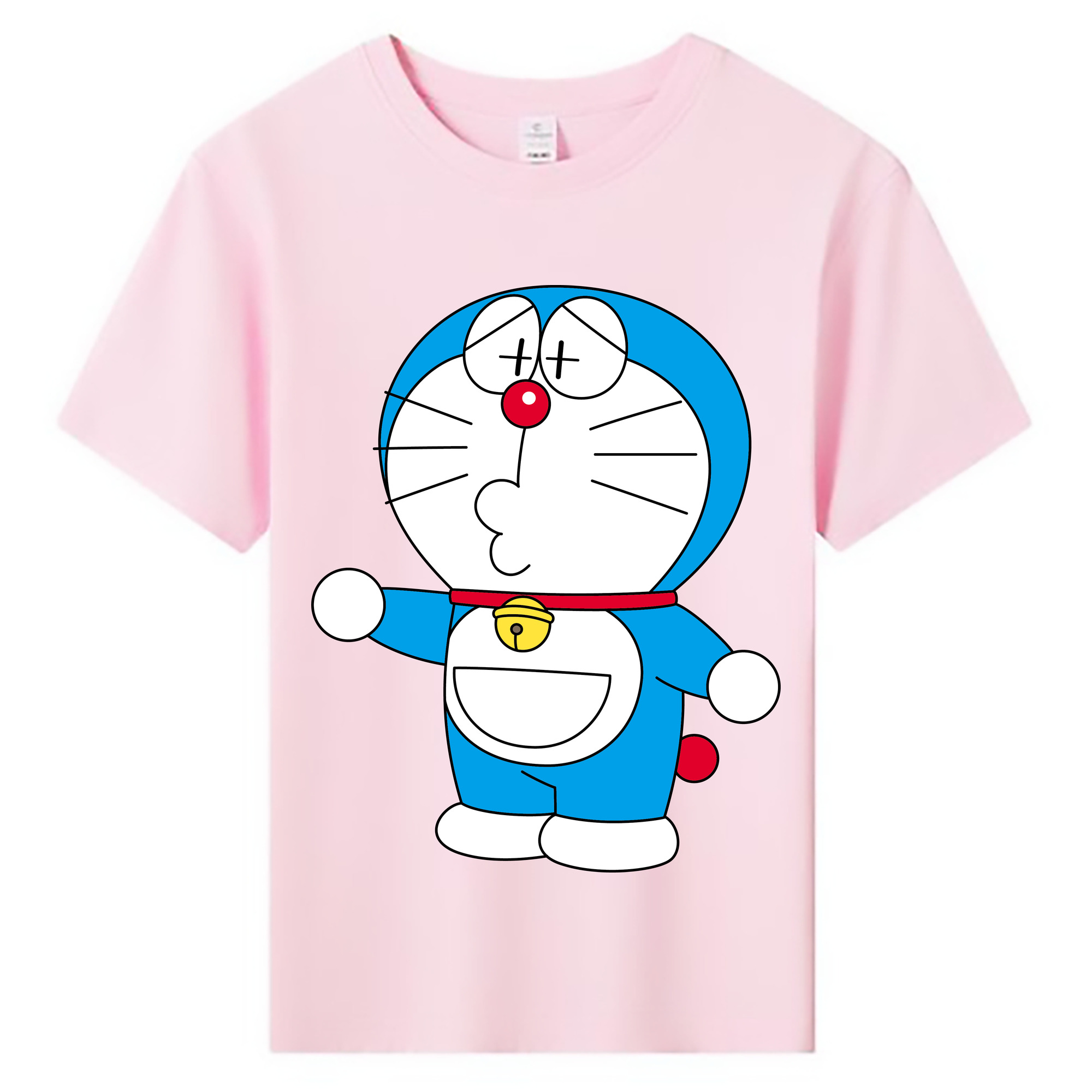 （画像用） ドラえもん Doraemon 綿100％キッズTシャツ（フロントプリント）
