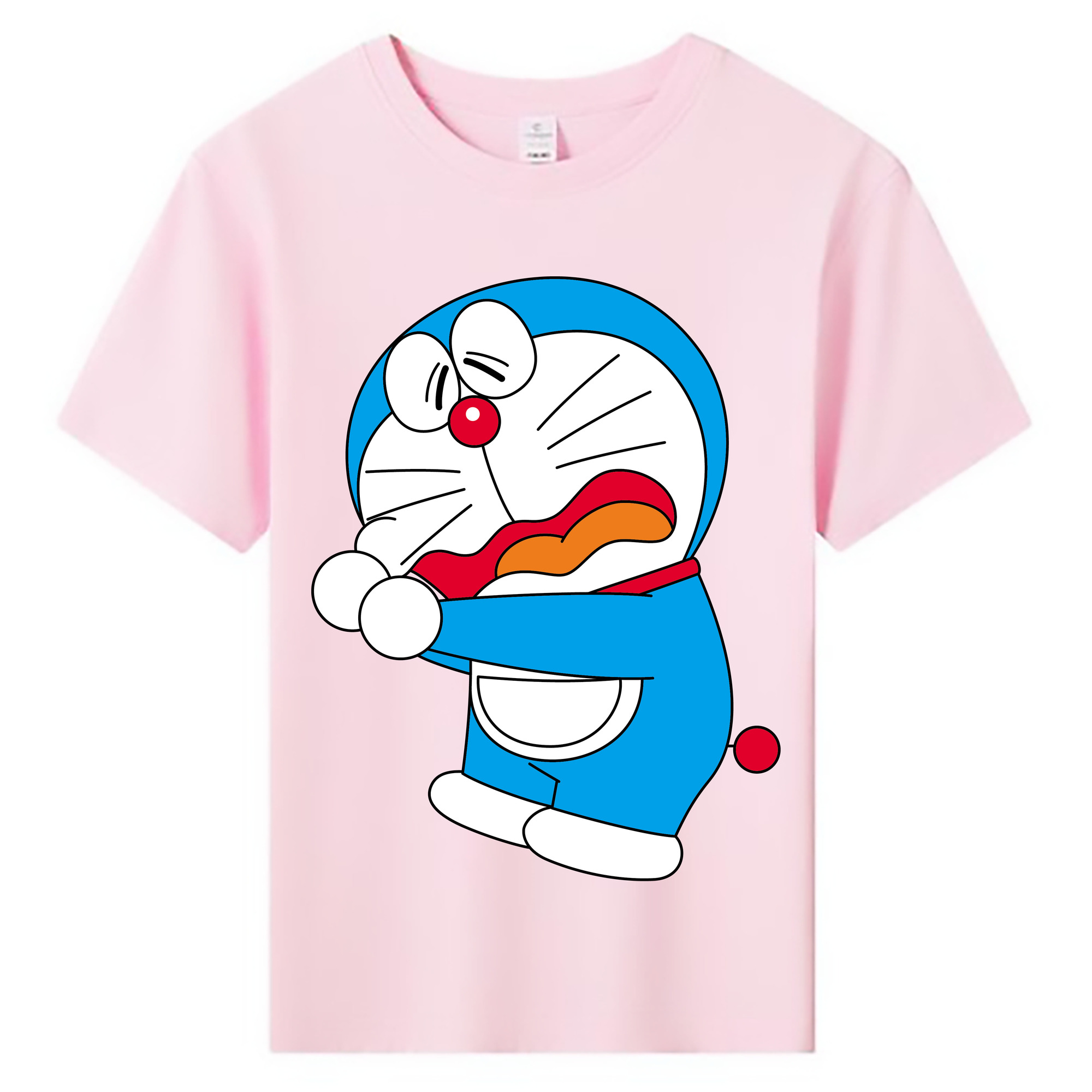 （画像用） ドラえもん Doraemon 綿100％キッズTシャツ（フロントプリント）