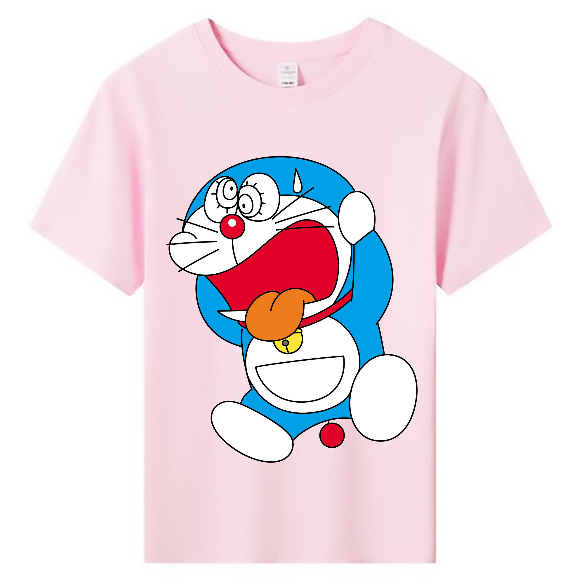（画像用） ドラえもん Doraemon 綿100％キッズTシャツ（フロントプリント）