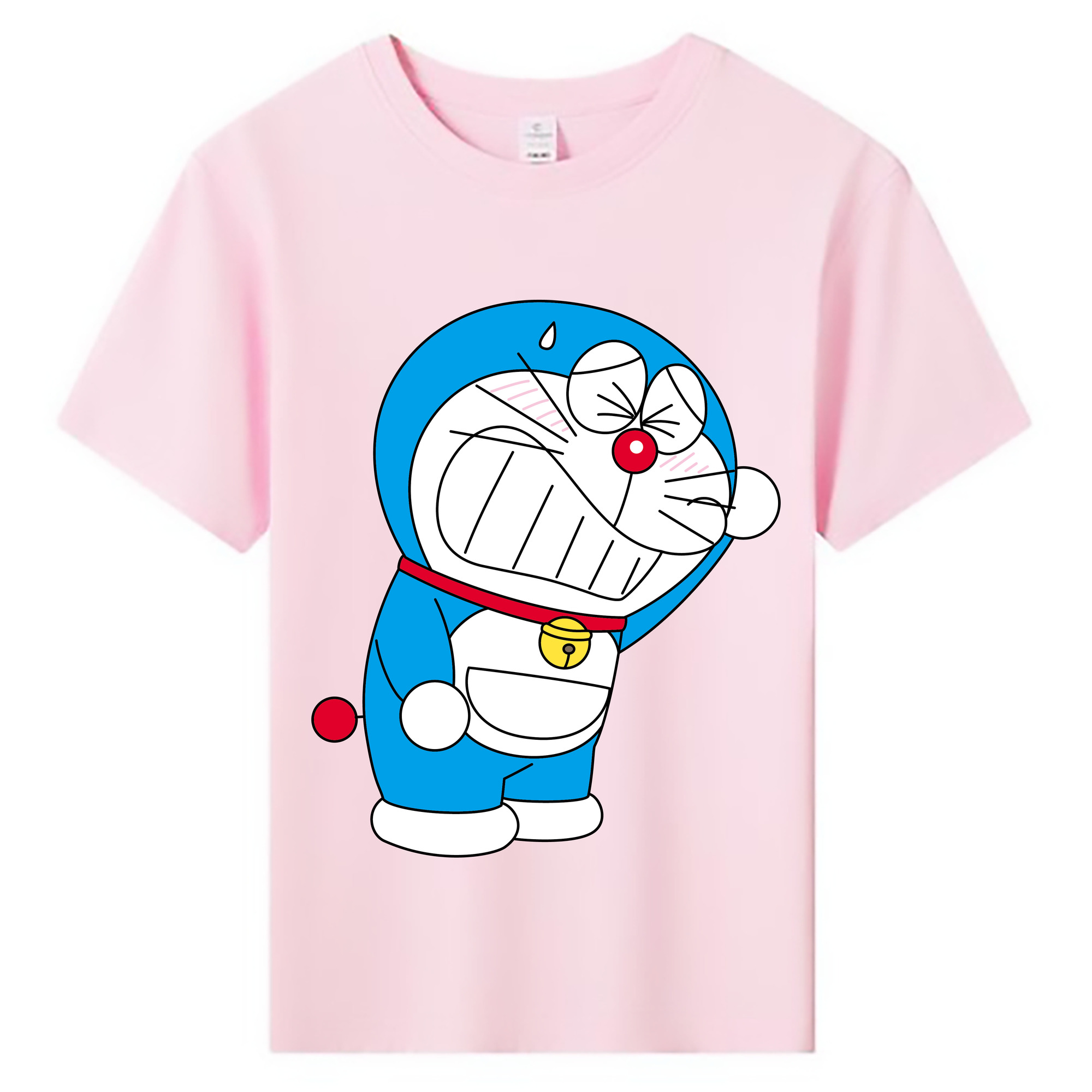 （画像用） ドラえもん Doraemon 綿100％キッズTシャツ（フロントプリント）