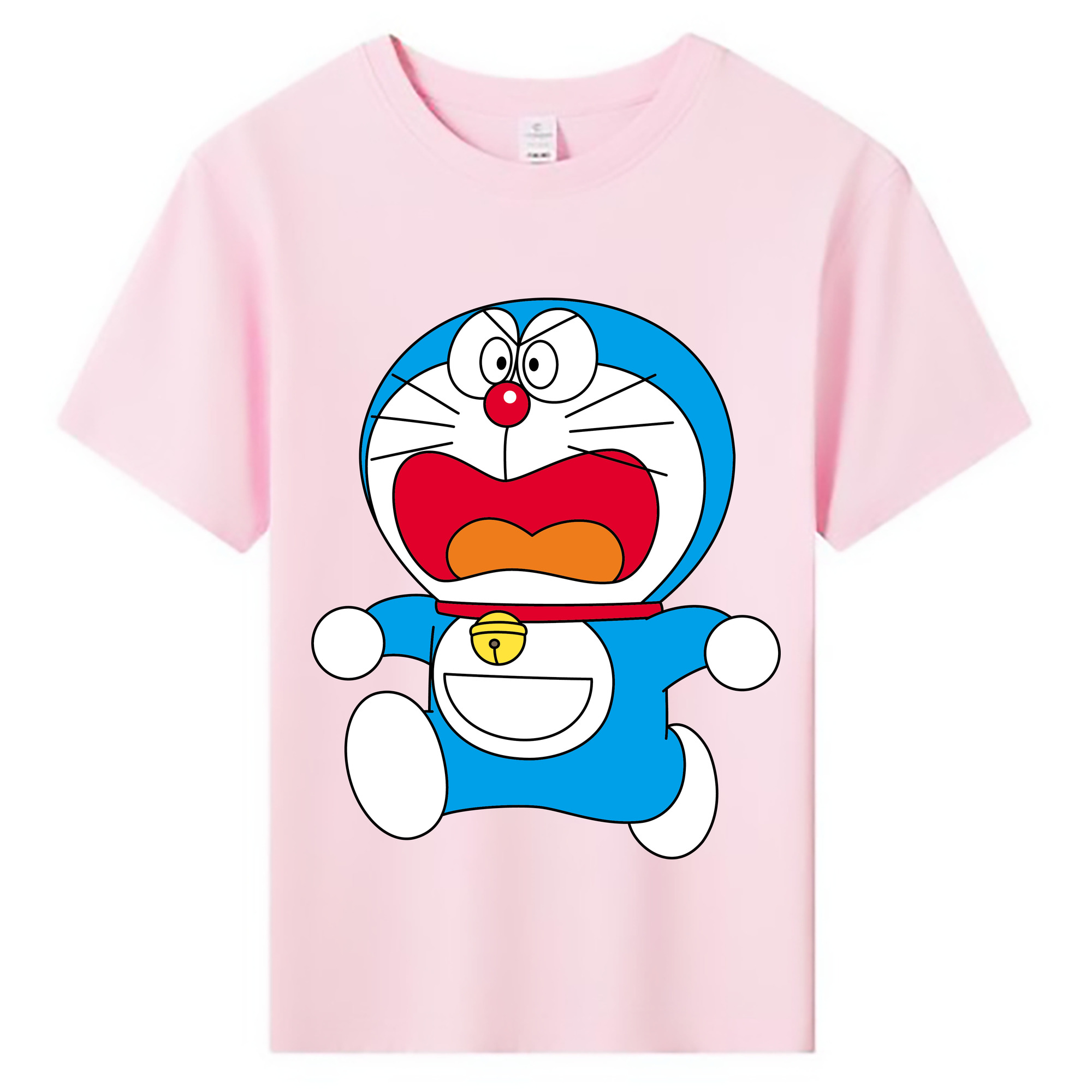 （画像用） ドラえもん Doraemon 綿100％キッズTシャツ（フロントプリント）