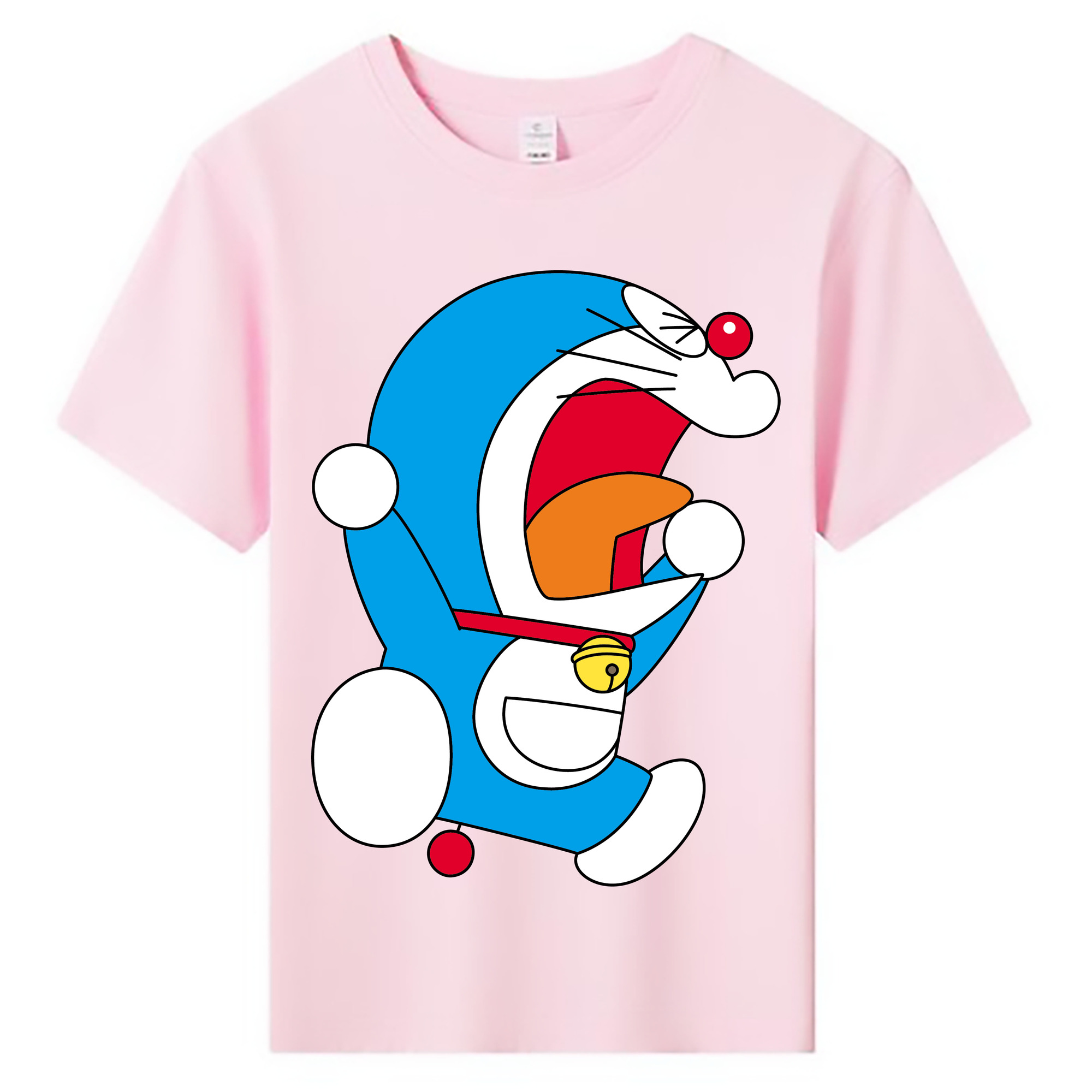 （画像用） ドラえもん Doraemon 綿100％キッズTシャツ（フロントプリント）