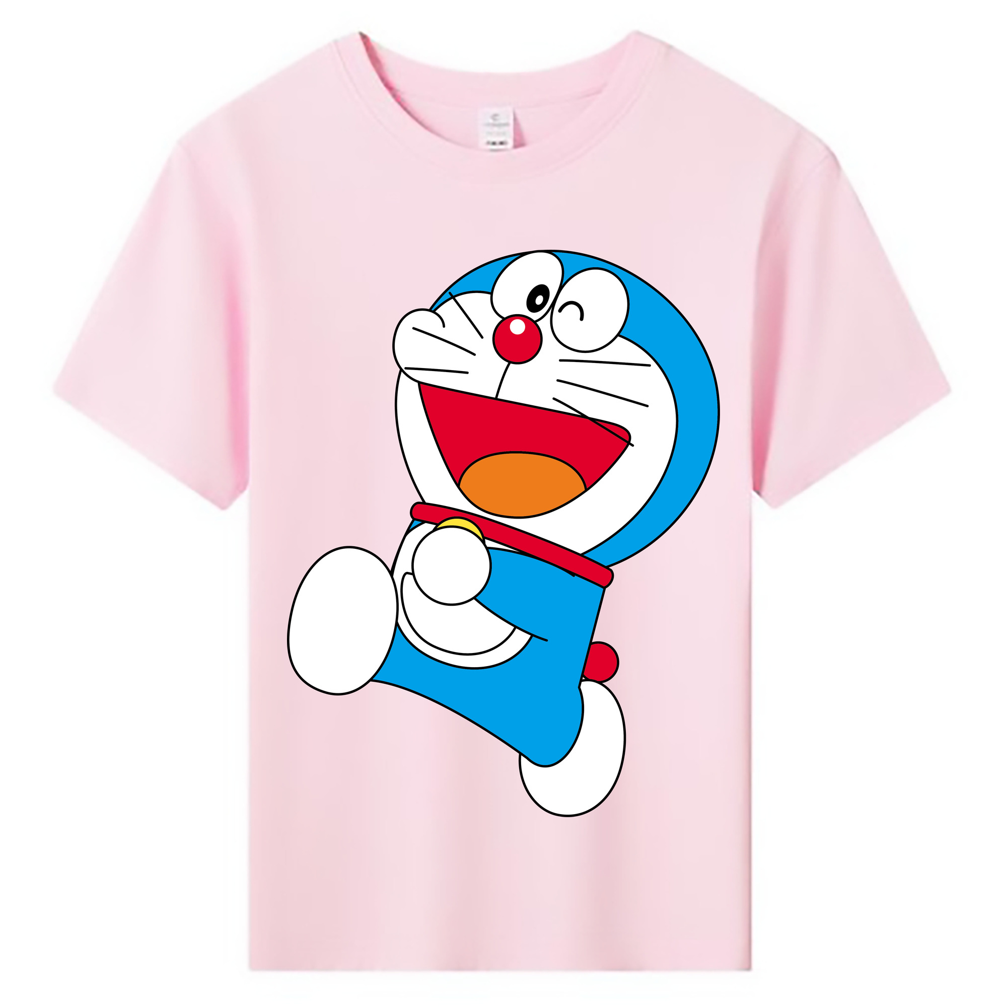 （画像用） ドラえもん Doraemon 綿100％キッズTシャツ（フロントプリント）