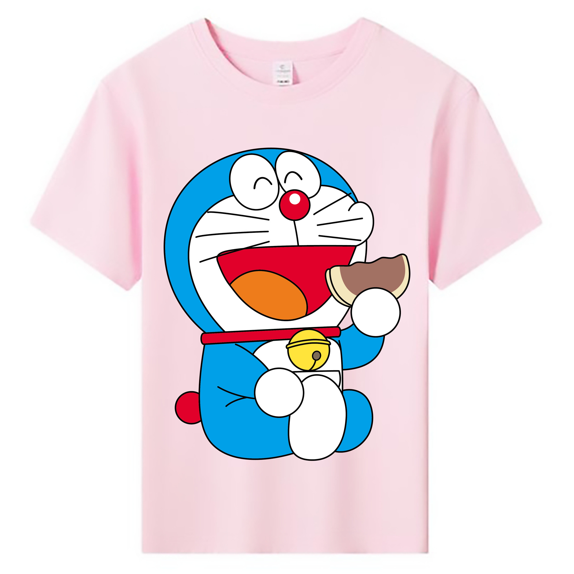 （画像用） ドラえもん Doraemon 綿100％キッズTシャツ（フロントプリント）