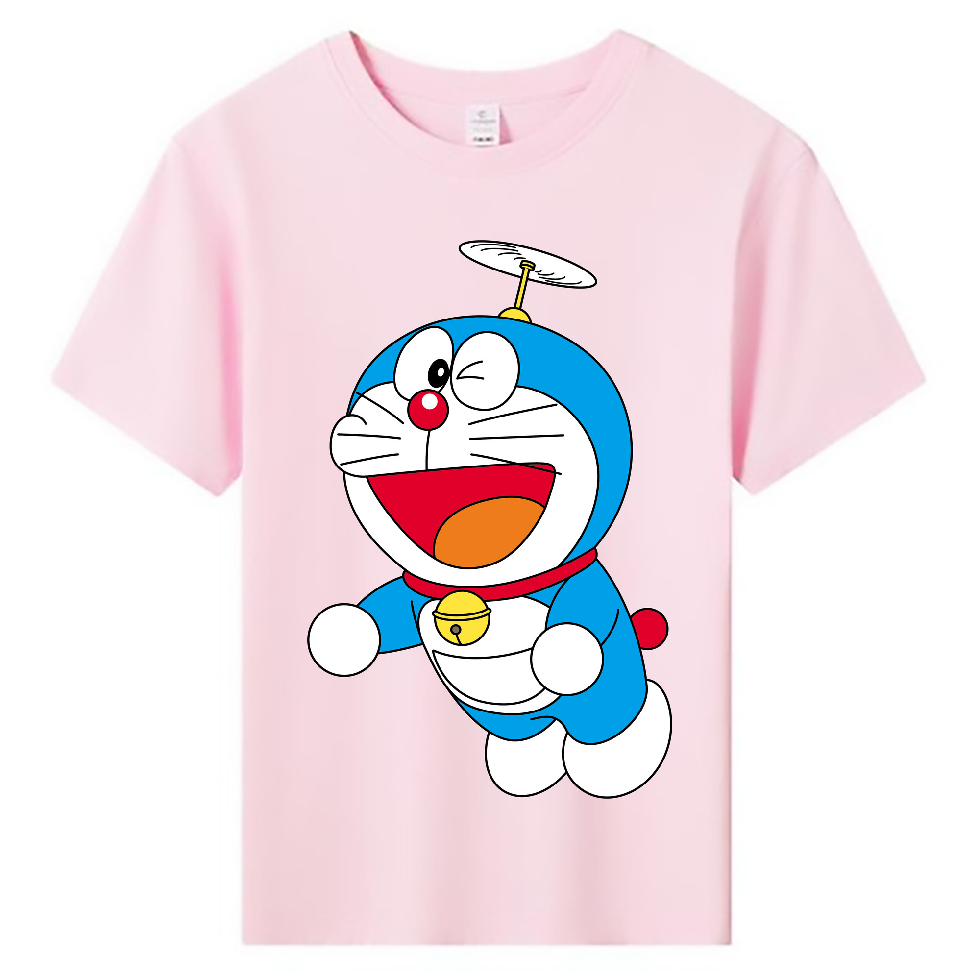 （画像用） ドラえもん Doraemon 綿100％キッズTシャツ（フロントプリント）