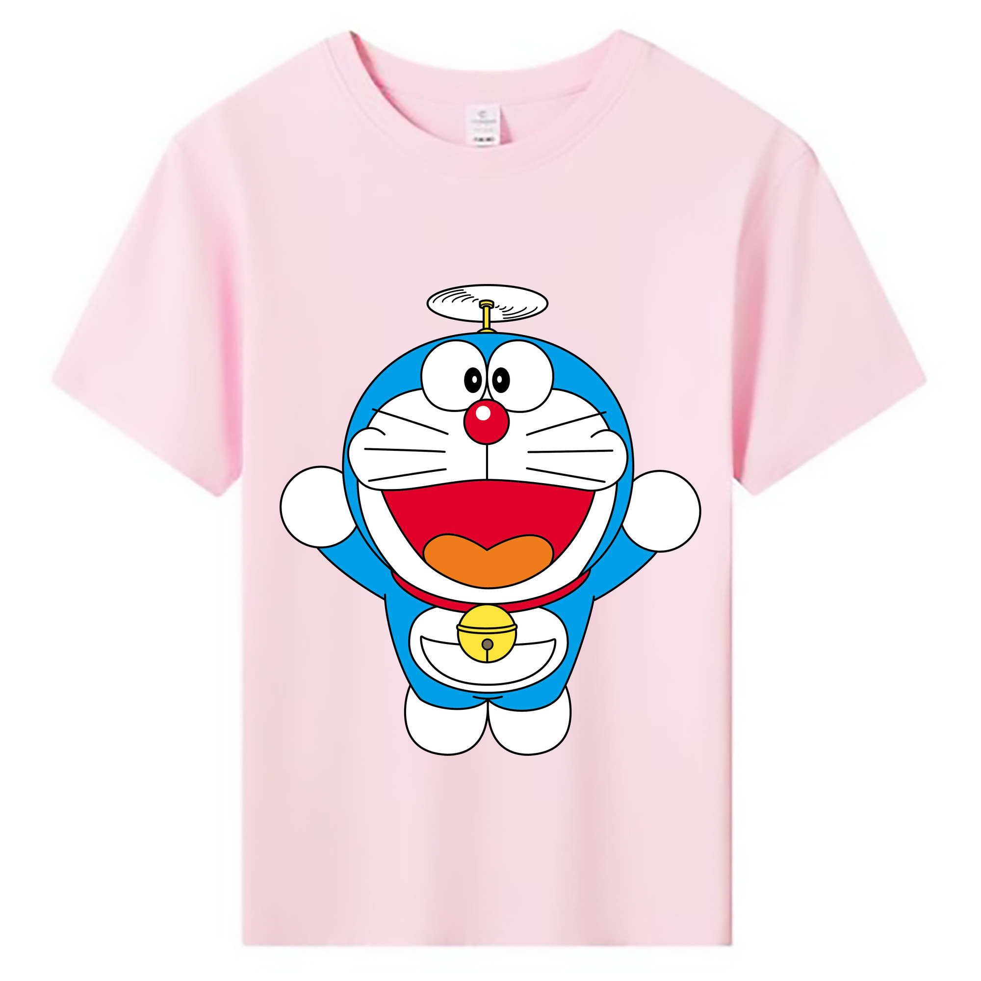 （画像用） ドラえもん Doraemon 綿100％キッズTシャツ（フロントプリント）