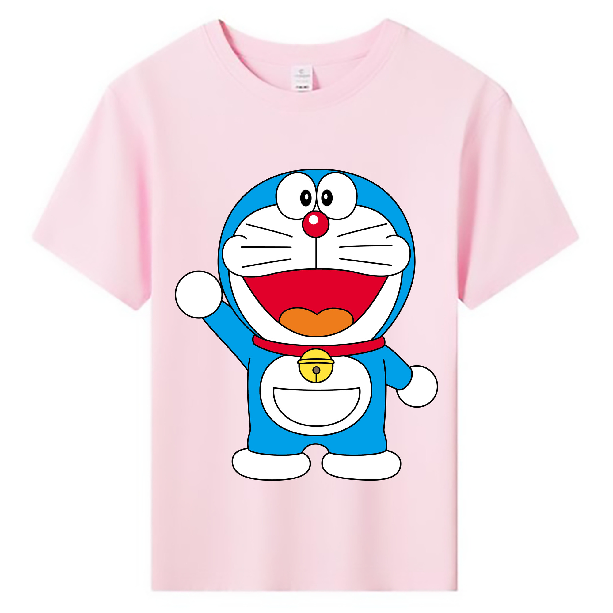 （画像用） ドラえもん Doraemon 綿100％キッズTシャツ（フロントプリント）