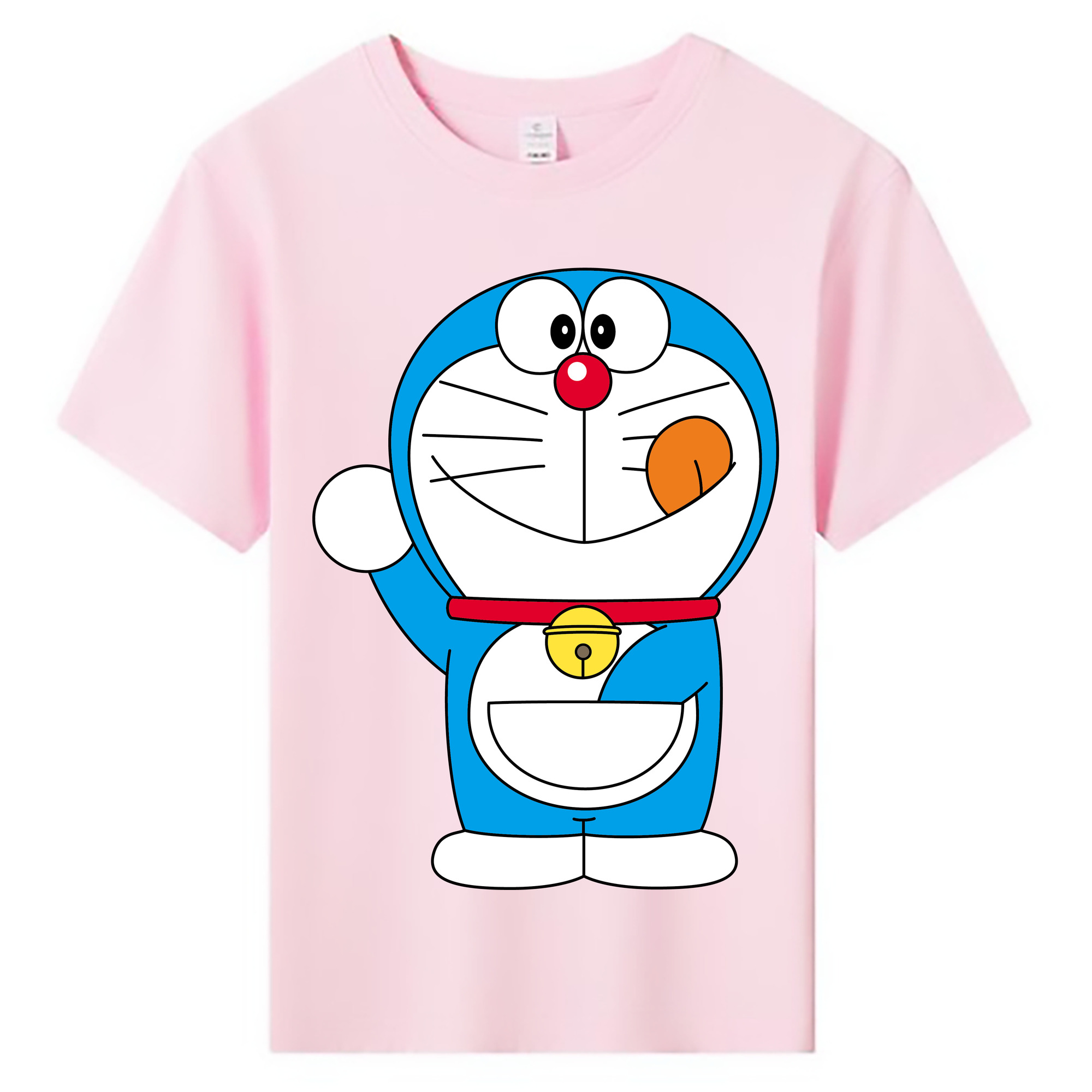 （画像用） ドラえもん Doraemon 綿100％キッズTシャツ（フロントプリント）