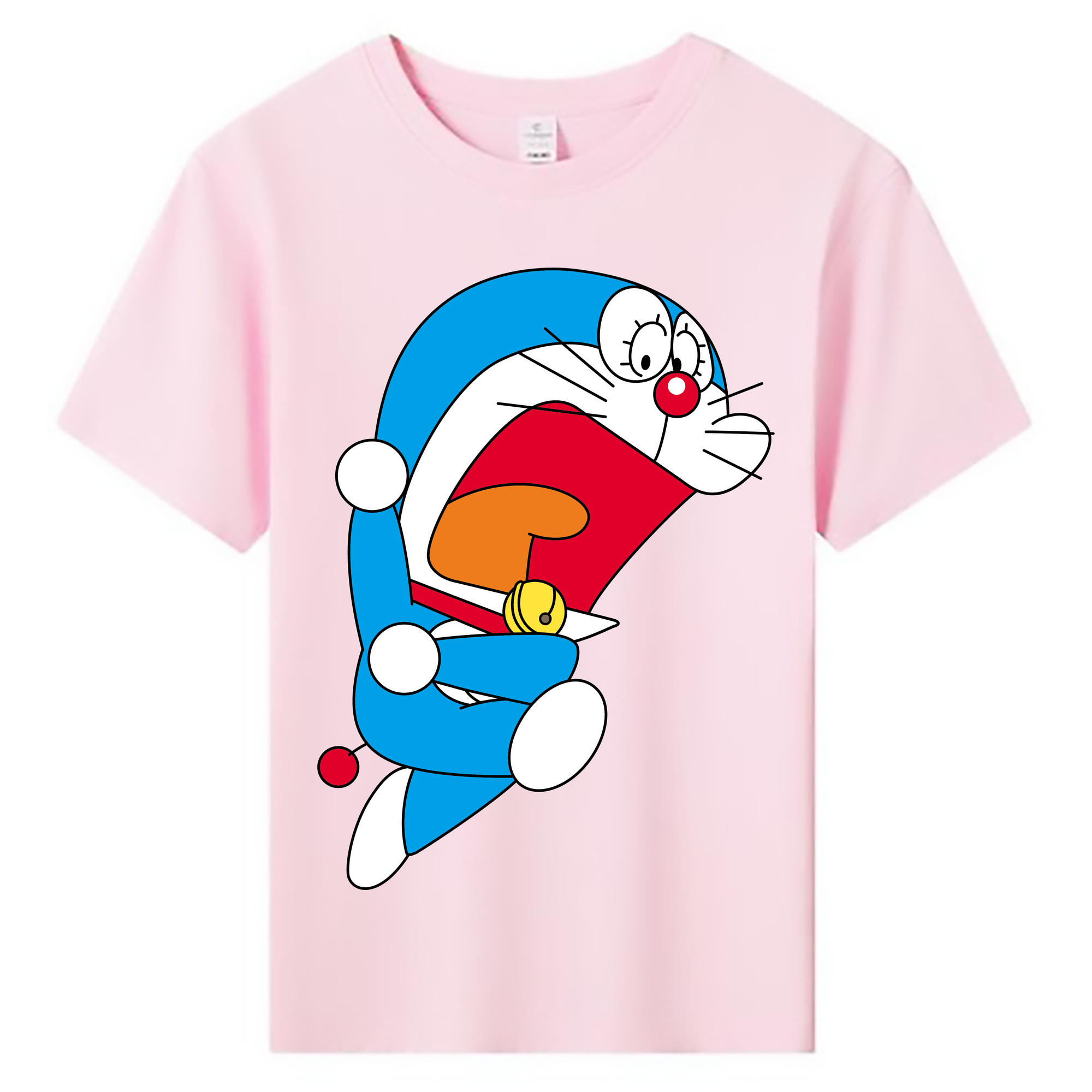 （画像用） ドラえもん Doraemon 綿100％キッズTシャツ（フロントプリント）