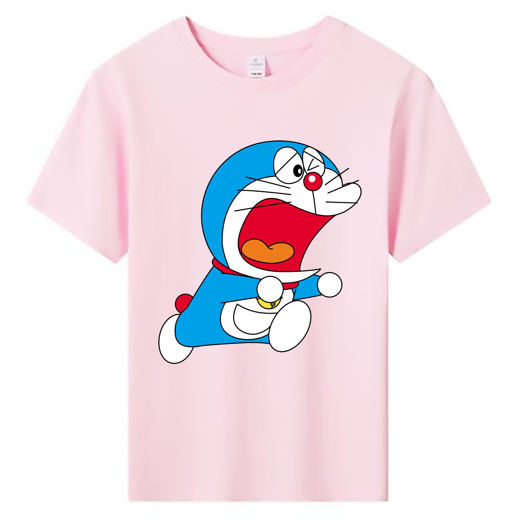 （画像用） ドラえもん Doraemon 綿100％キッズTシャツ（フロントプリント）