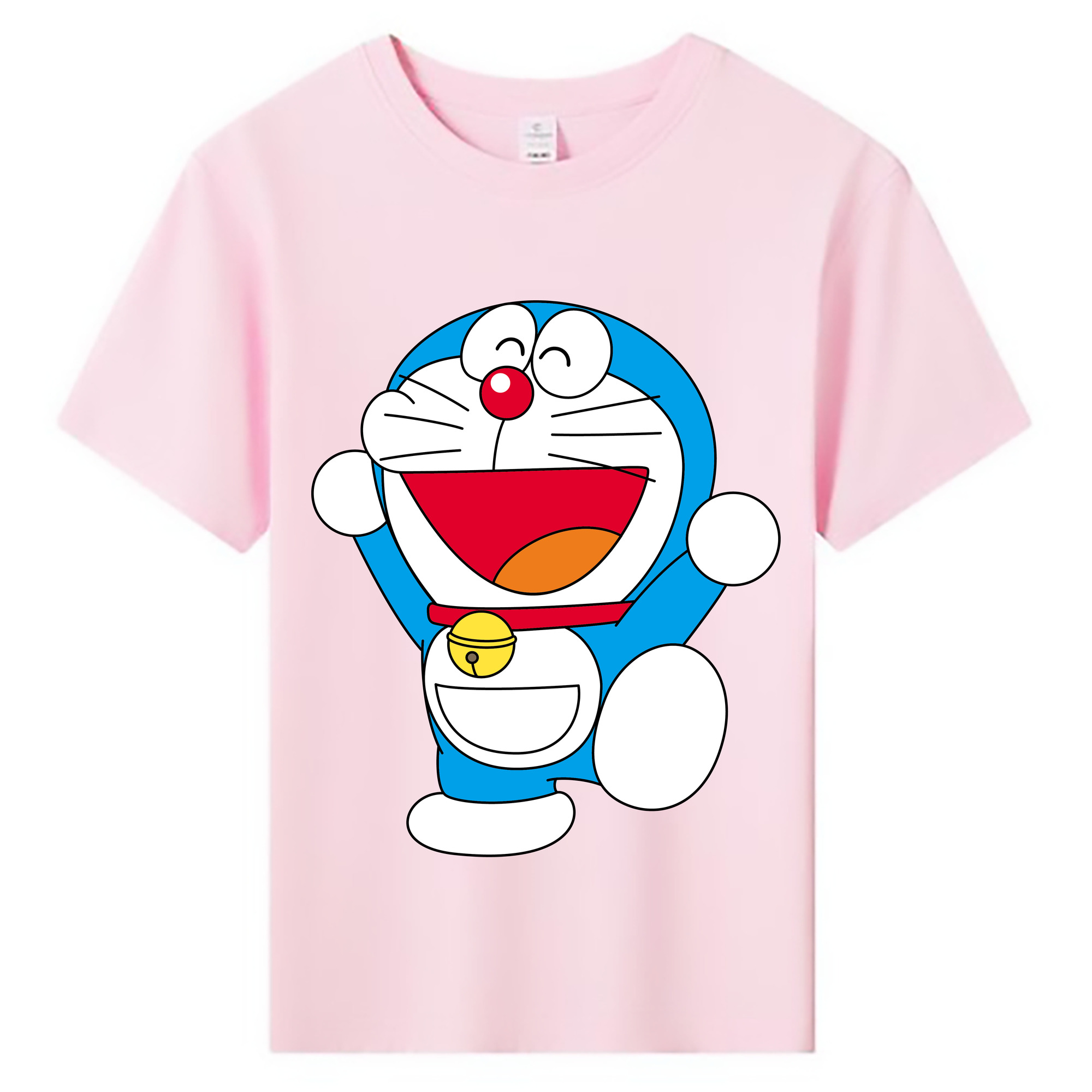 （画像用） ドラえもん Doraemon 綿100％キッズTシャツ（フロントプリント）