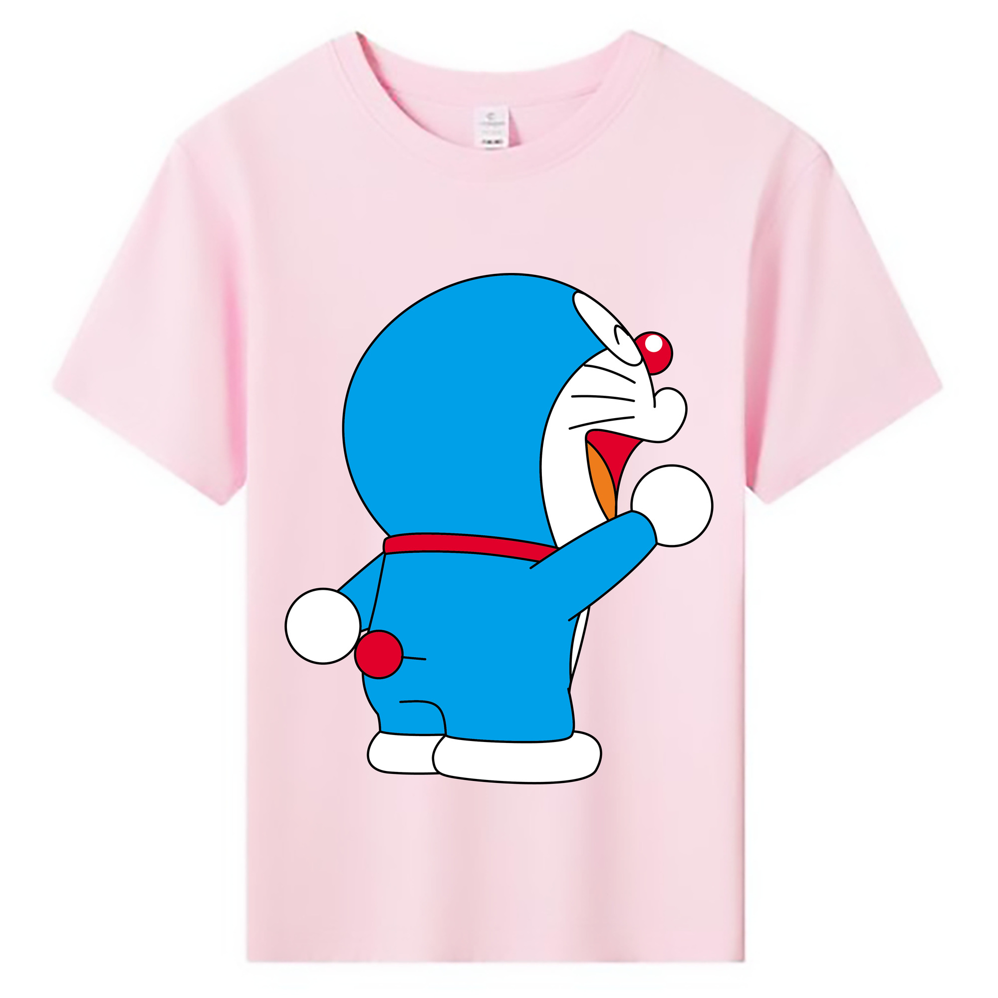（画像用） ドラえもん Doraemon 綿100％キッズTシャツ（フロントプリント）