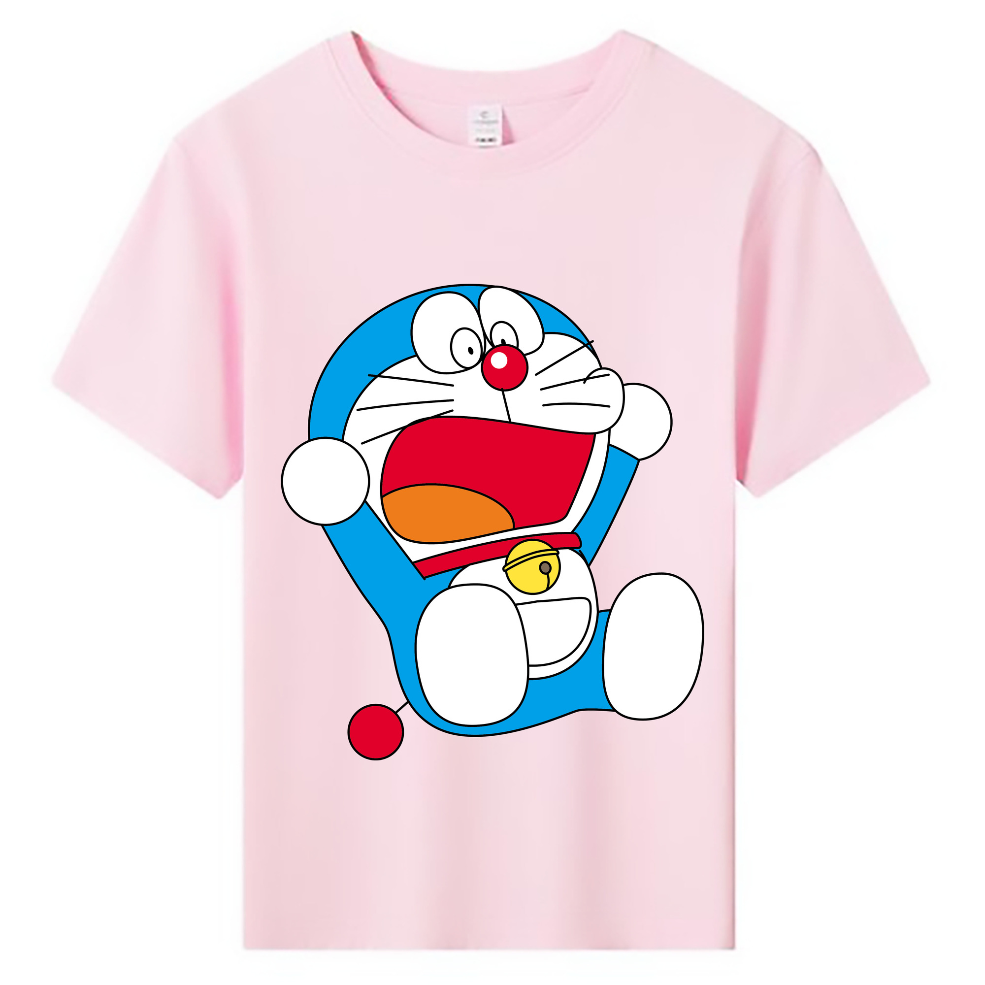 （画像用） ドラえもん Doraemon 綿100％キッズTシャツ（フロントプリント）