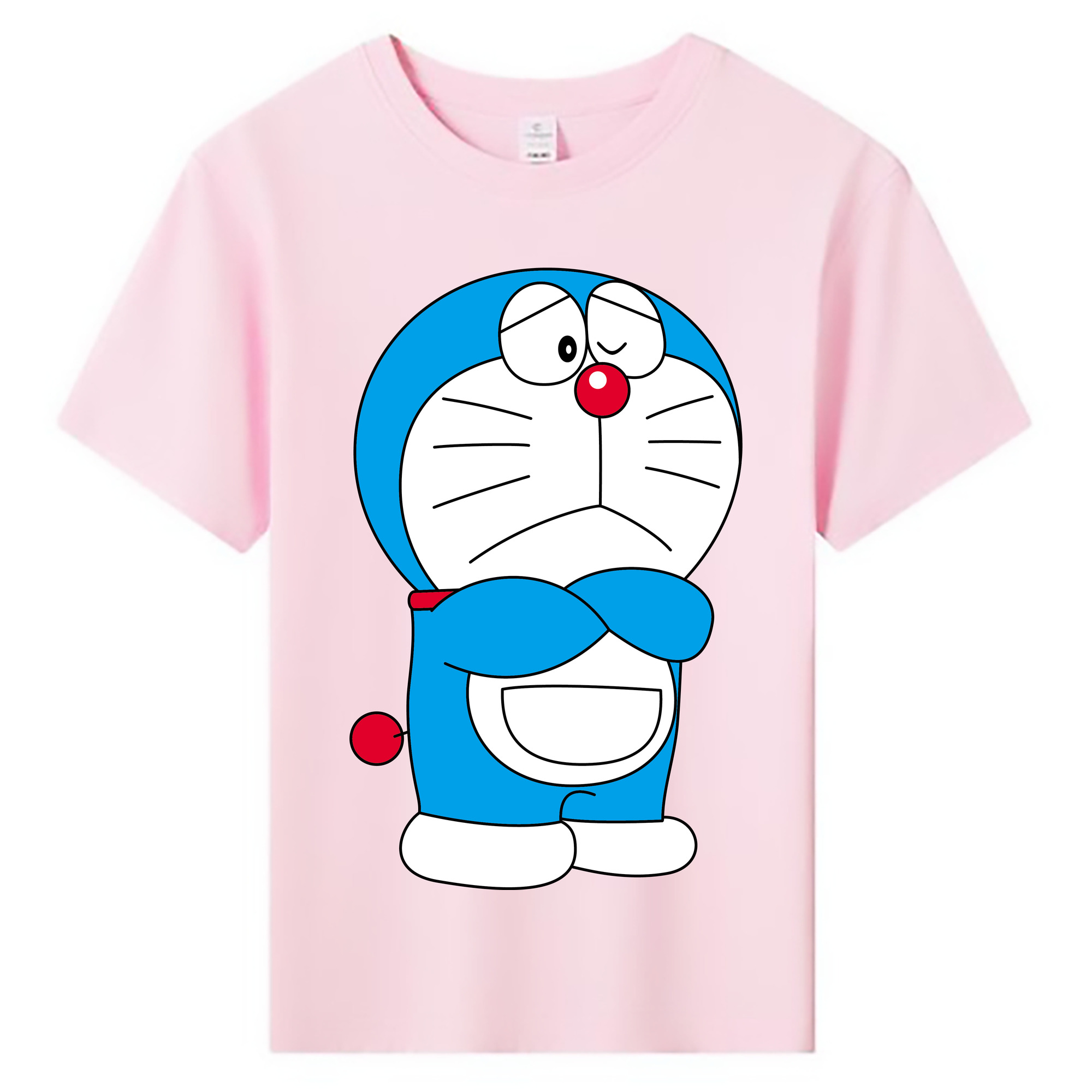 （画像用） ドラえもん Doraemon 綿100％キッズTシャツ（フロントプリント）