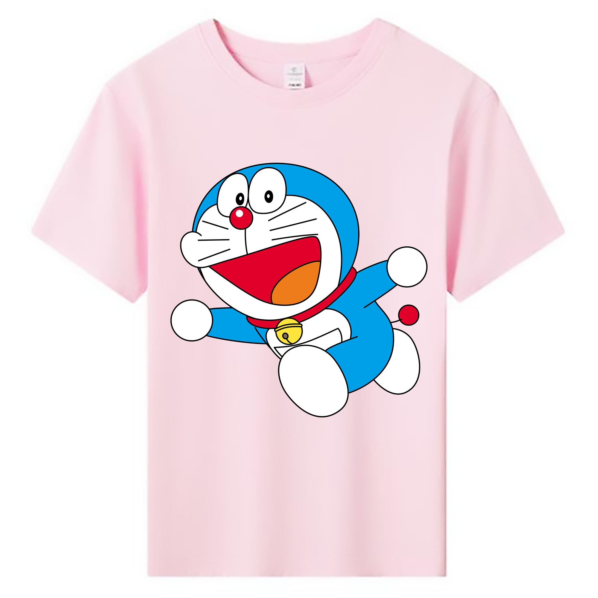 （画像用） ドラえもん Doraemon 綿100％キッズTシャツ（フロントプリント）