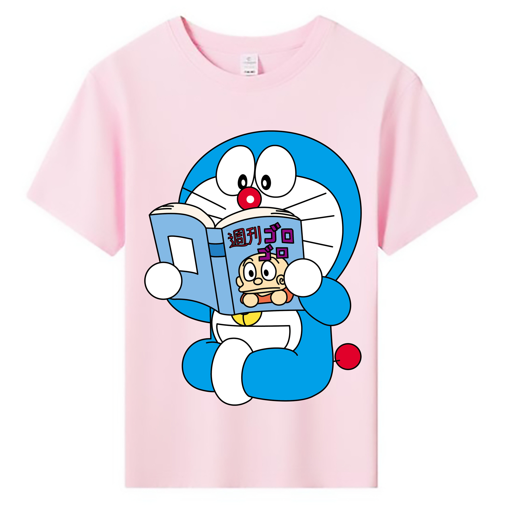 （画像用） ドラえもん Doraemon 綿100％キッズTシャツ（フロントプリント）