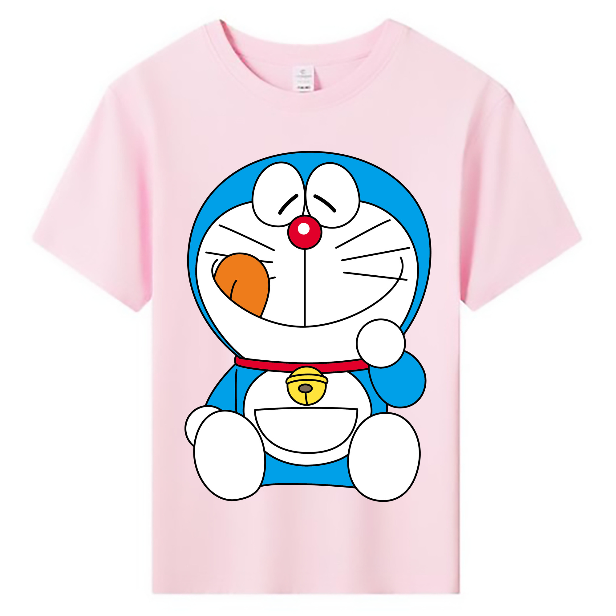 （画像用） ドラえもん Doraemon 綿100％キッズTシャツ（フロントプリント）