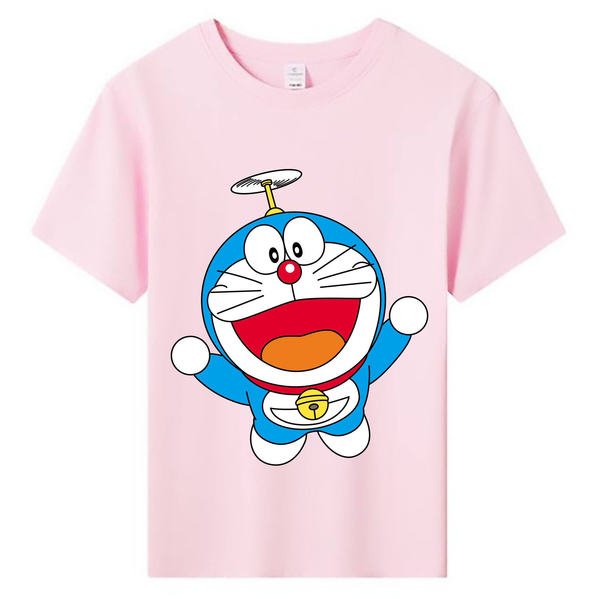 （画像用） ドラえもん Doraemon 綿100％キッズTシャツ（フロントプリント）