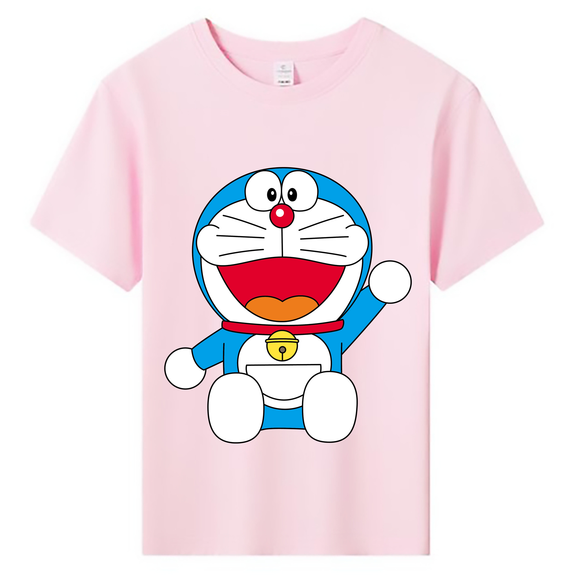 （画像用） ドラえもん Doraemon 綿100％キッズTシャツ（フロントプリント）