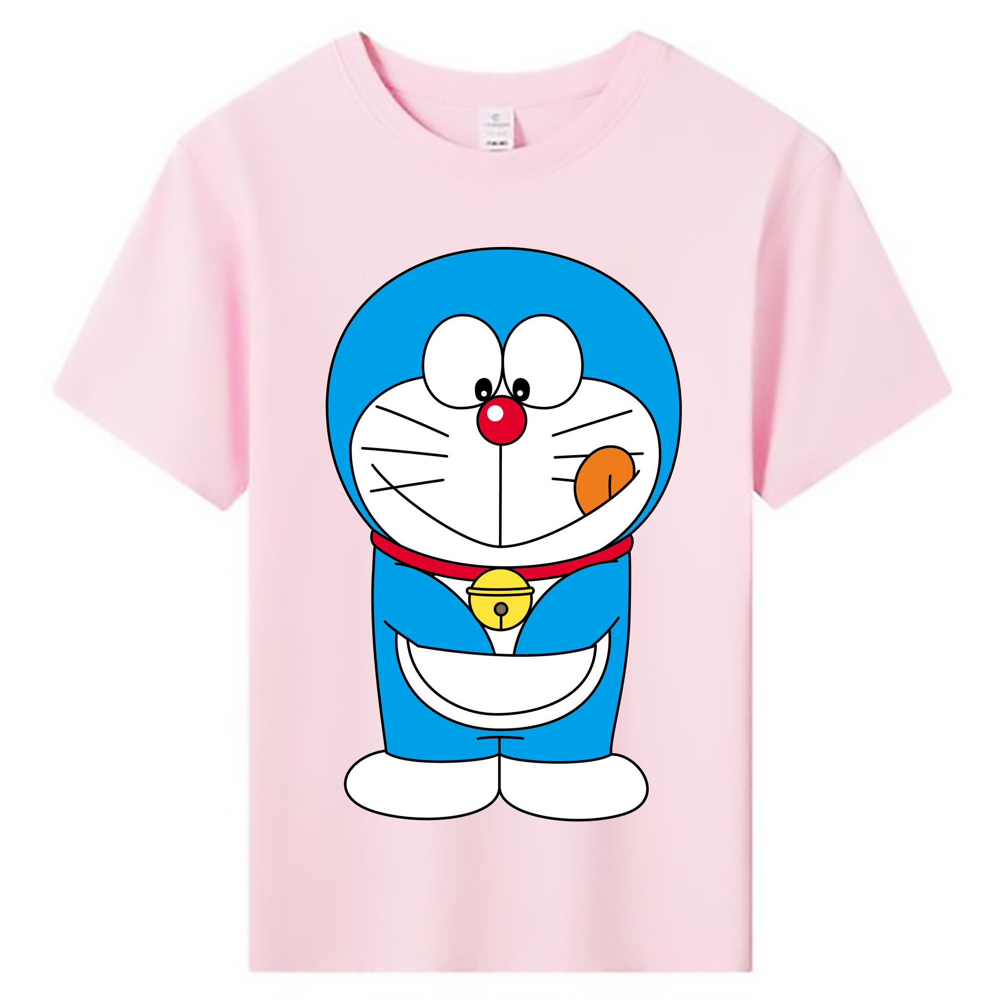 （画像用） ドラえもん Doraemon 綿100％キッズTシャツ（フロントプリント）