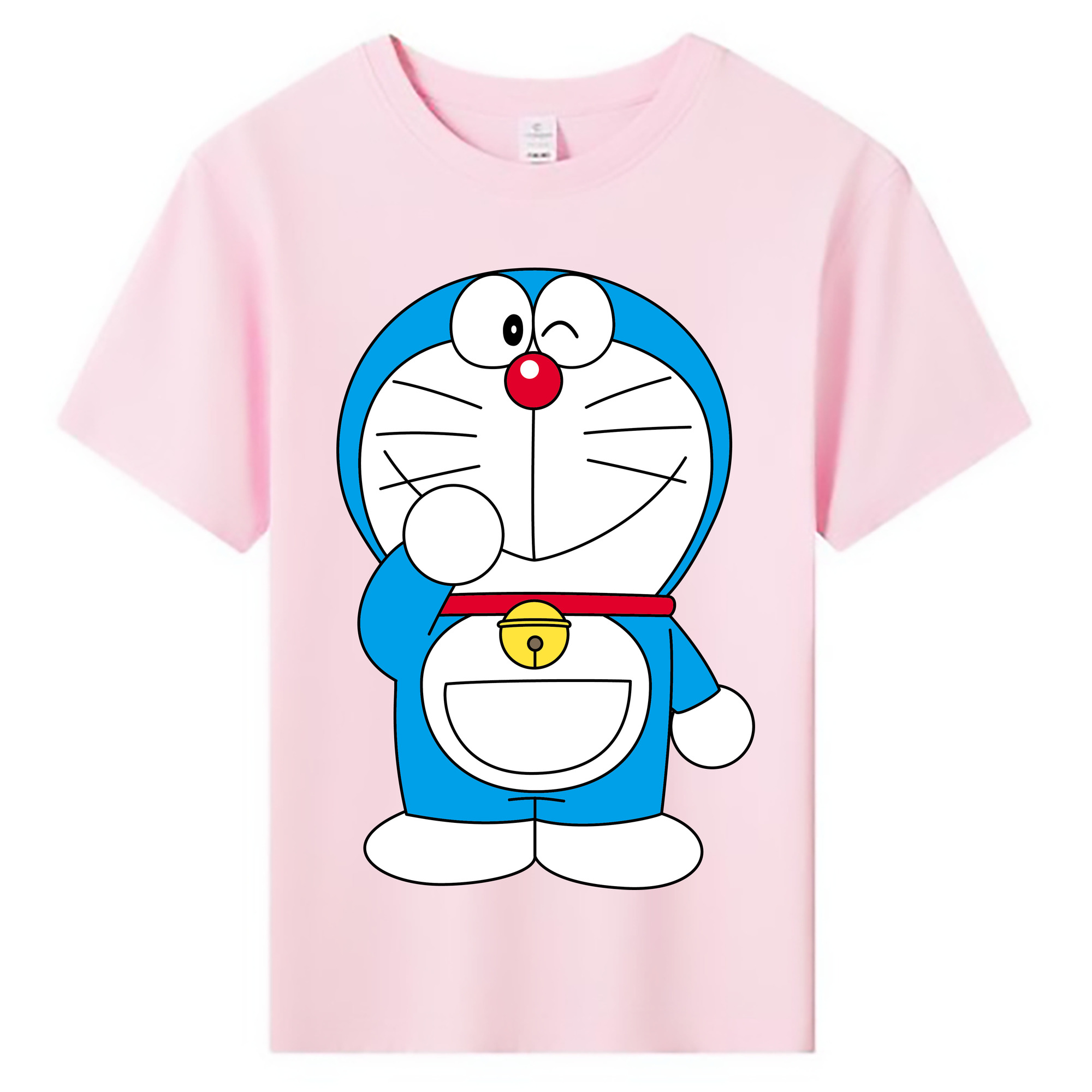 （画像用） ドラえもん Doraemon 綿100％キッズTシャツ（フロントプリント）