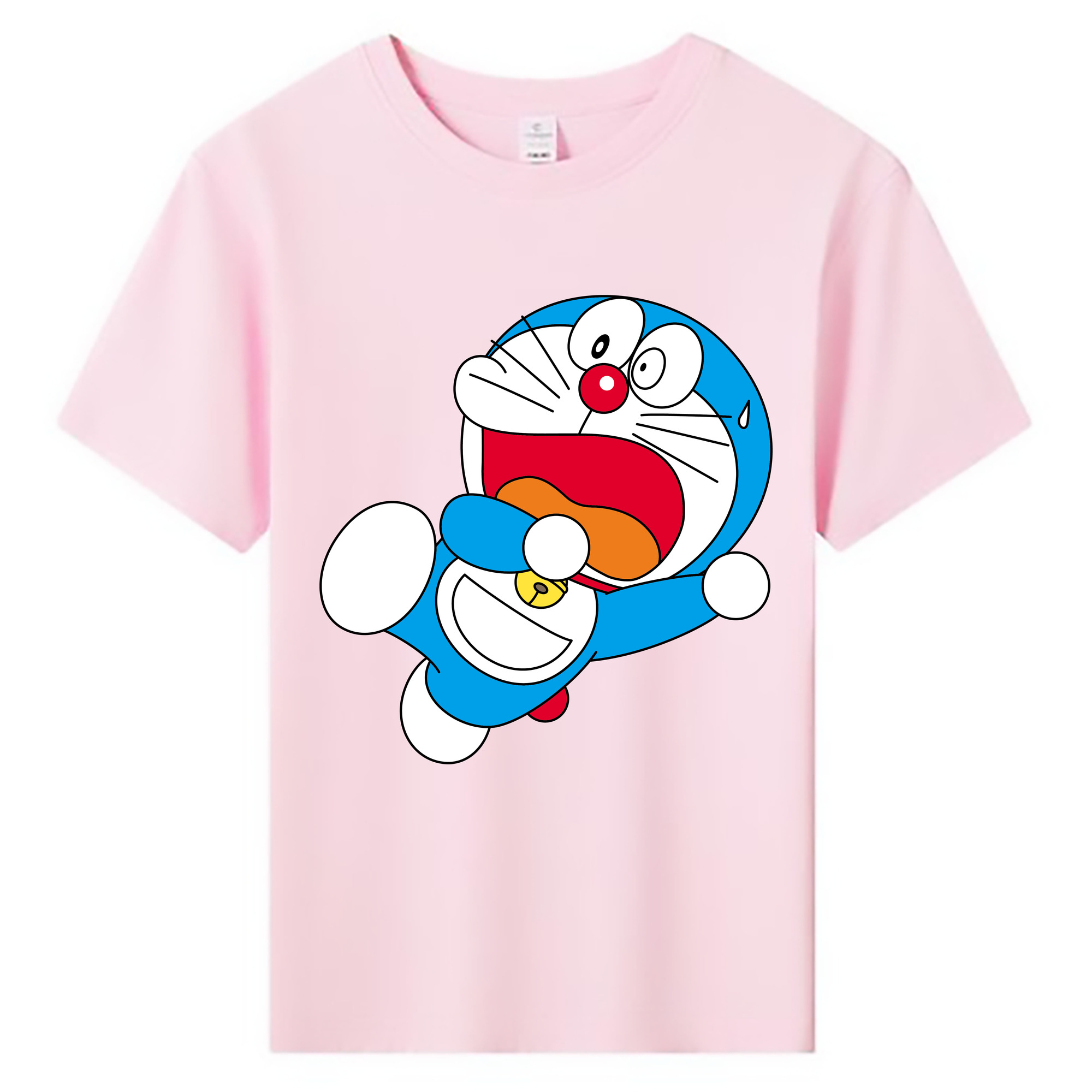 （画像用） ドラえもん Doraemon 綿100％キッズTシャツ（フロントプリント）