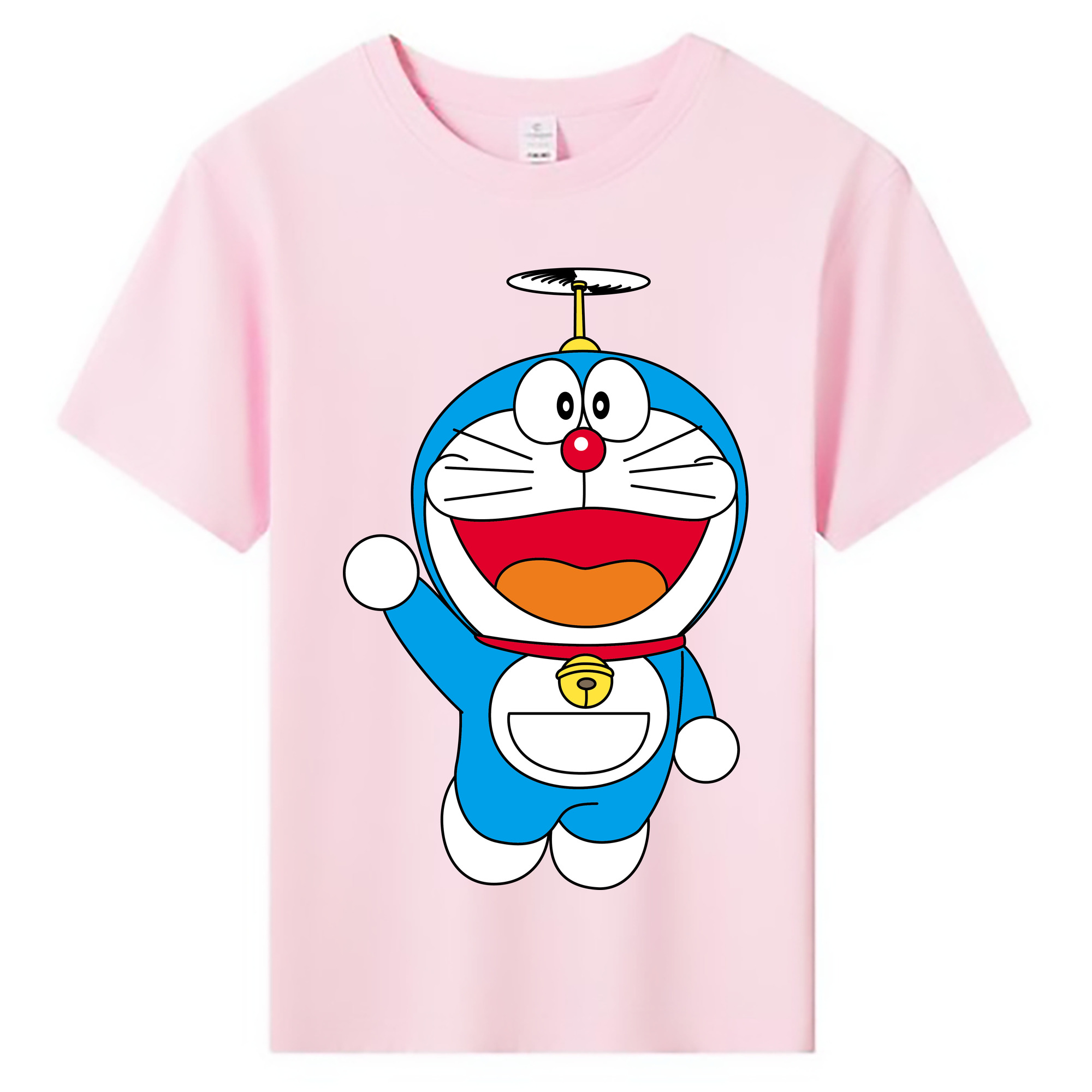 （画像用） ドラえもん Doraemon 綿100％キッズTシャツ（フロントプリント）