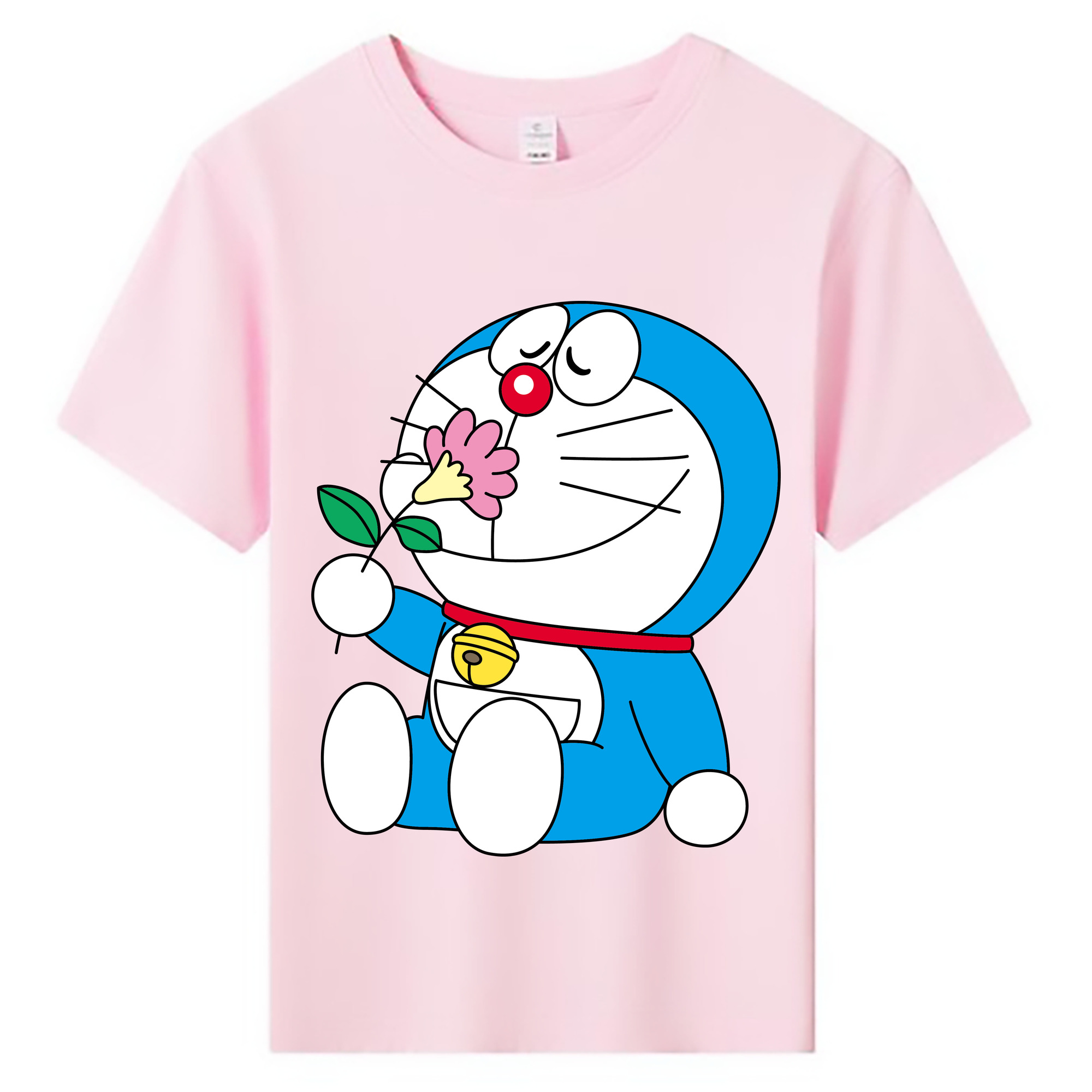 （画像用） ドラえもん Doraemon 綿100％キッズTシャツ（フロントプリント）