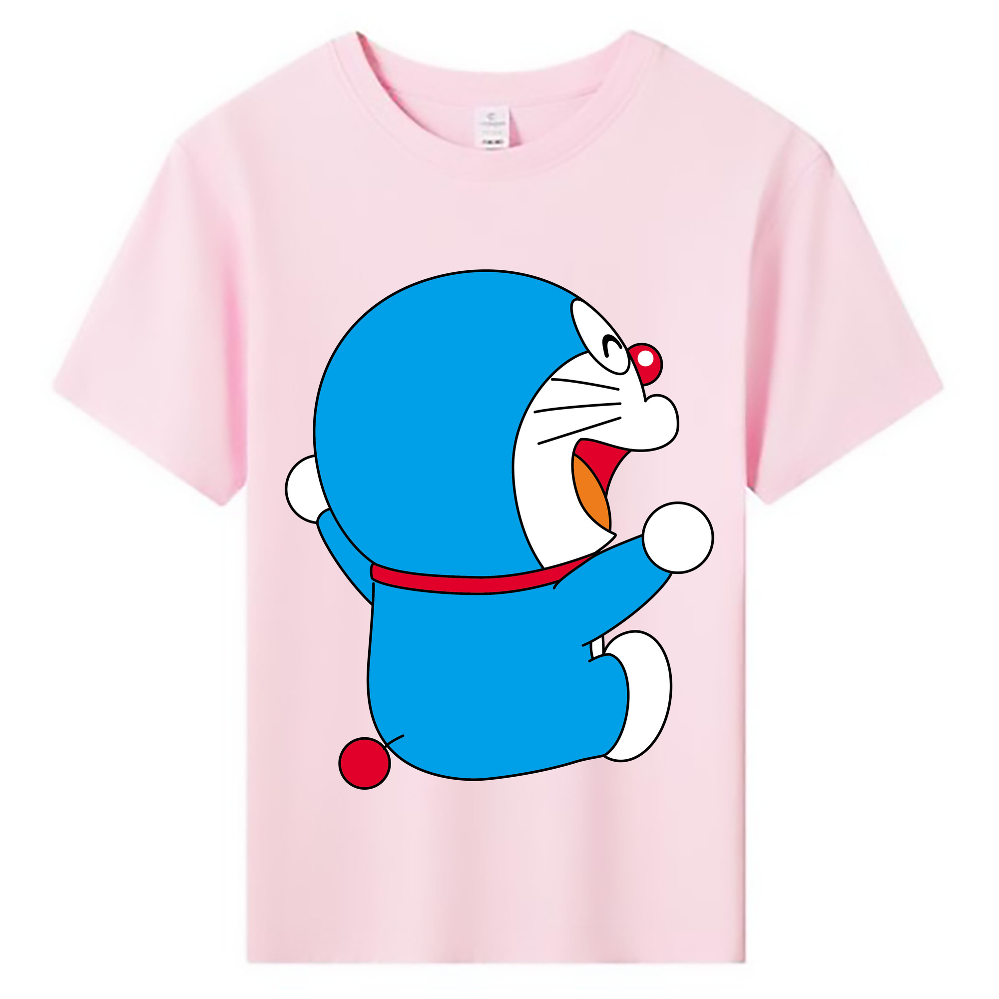 （画像用） ドラえもん Doraemon 綿100％キッズTシャツ（フロントプリント）
