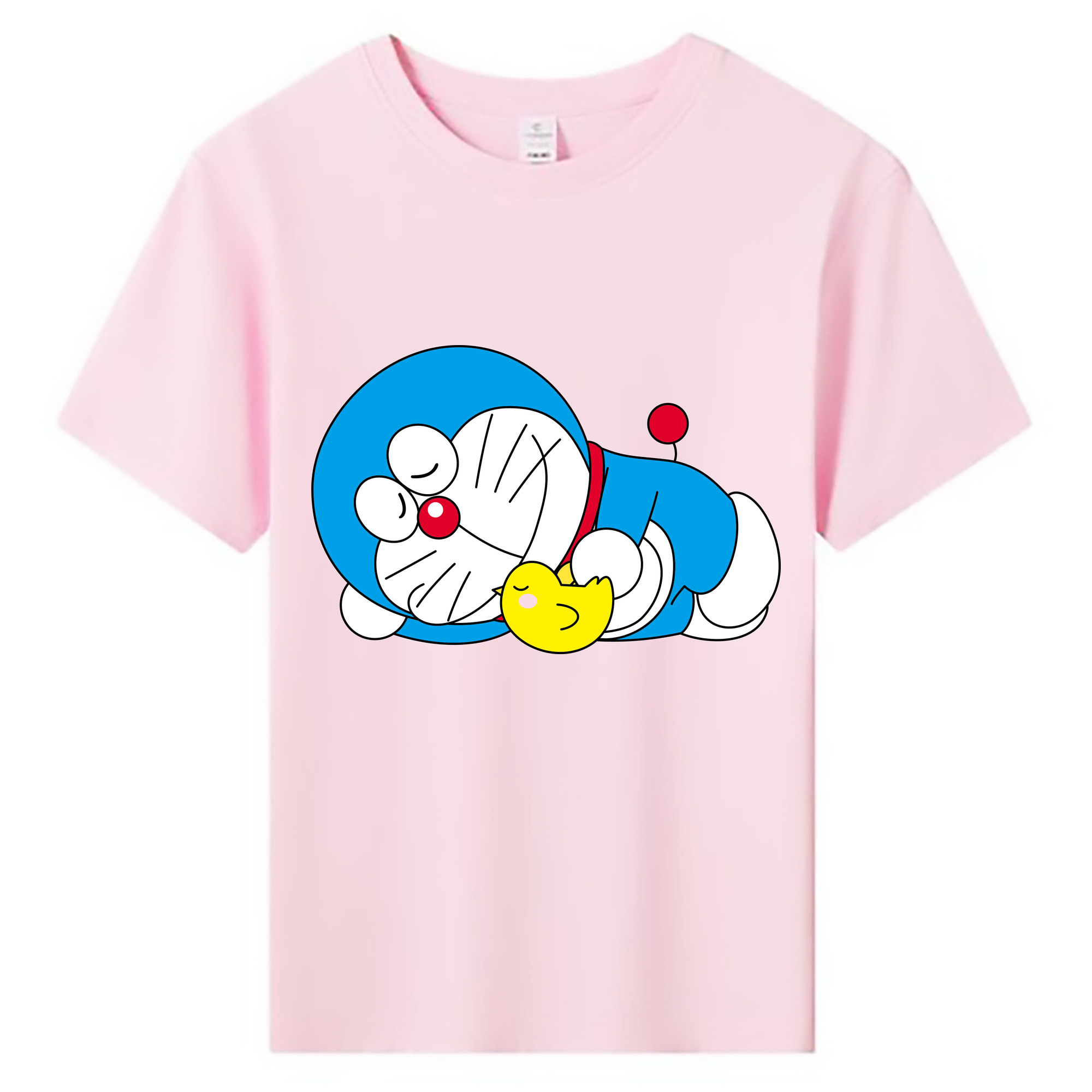 （画像用） ドラえもん Doraemon 綿100％キッズTシャツ（フロントプリント）