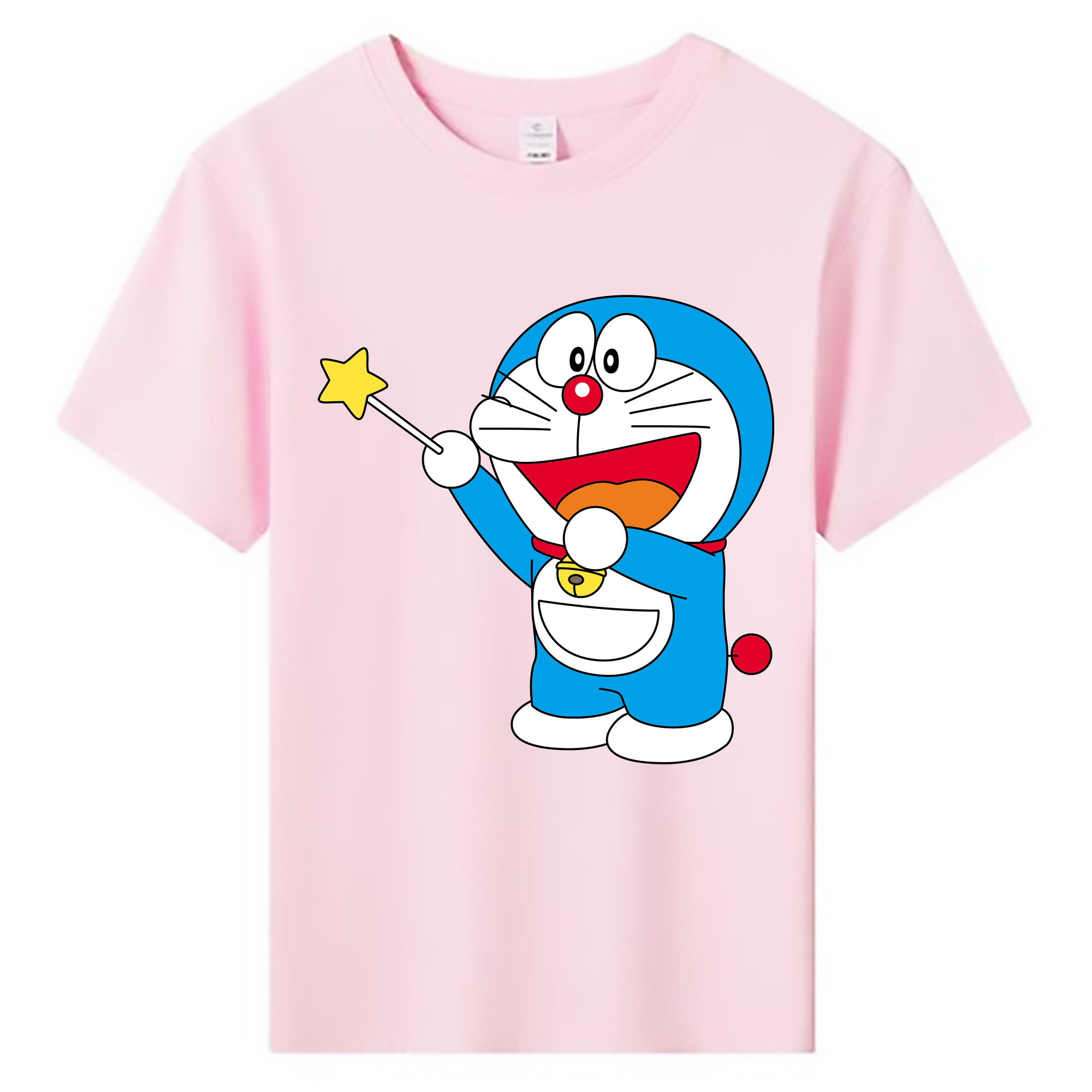 （画像用） ドラえもん Doraemon 綿100％キッズTシャツ（フロントプリント）