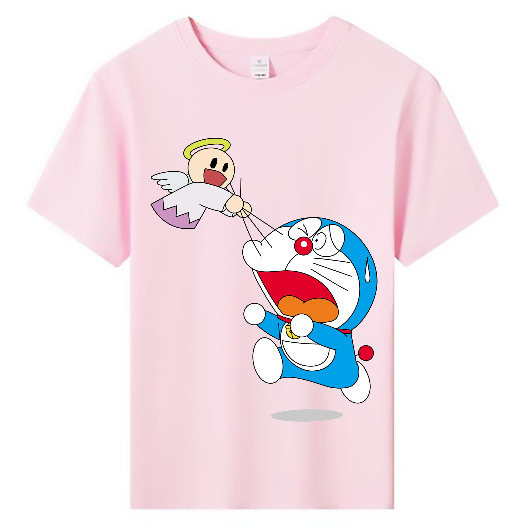 （画像用） ドラえもん Doraemon 綿100％キッズTシャツ（フロントプリント）