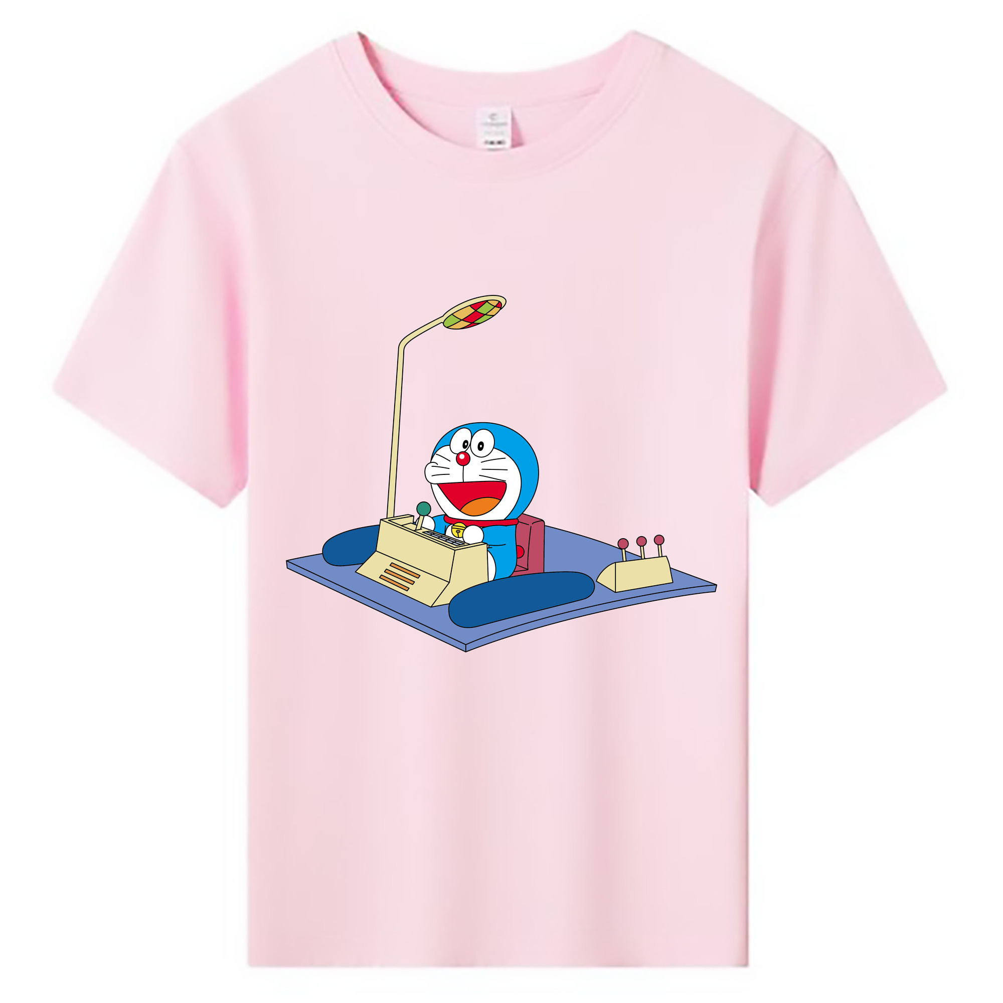 （画像用） ドラえもん Doraemon 綿100％キッズTシャツ（フロントプリント）