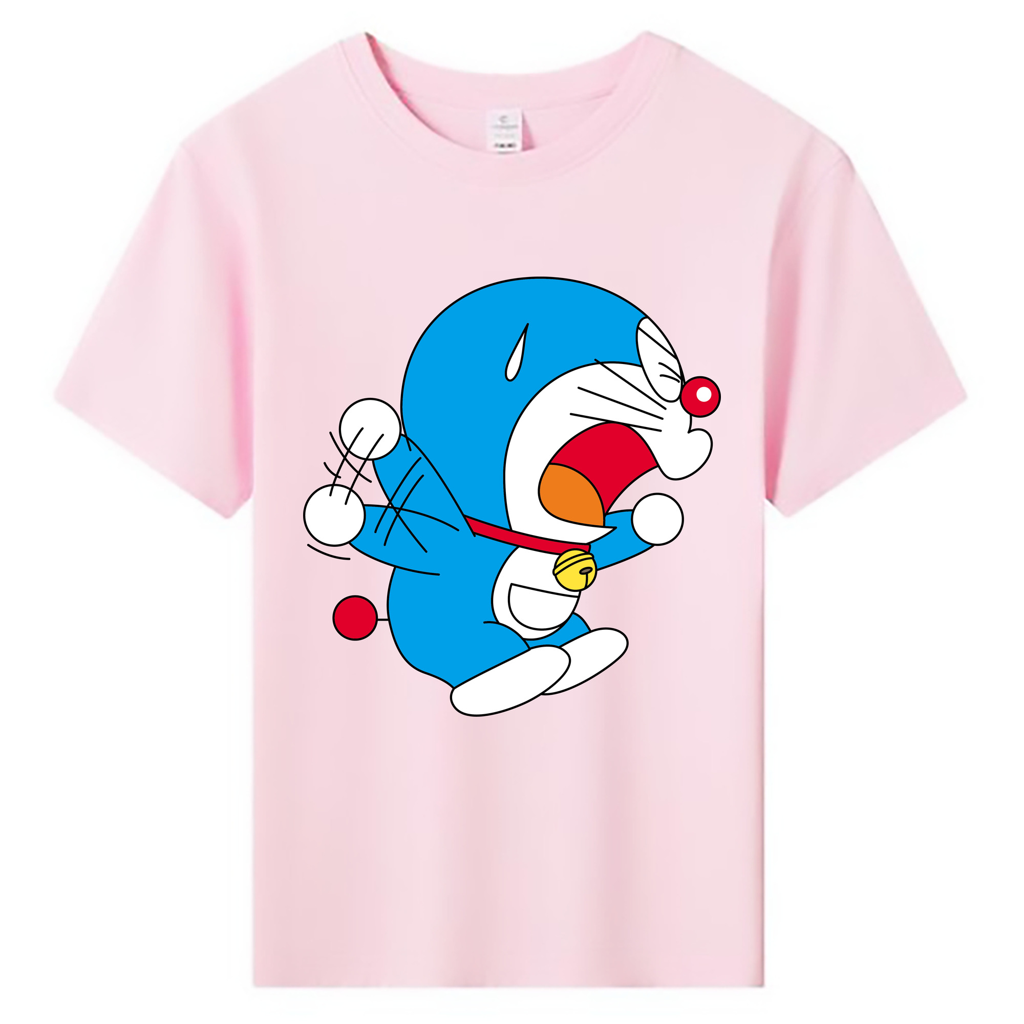 （画像用） ドラえもん Doraemon 綿100％キッズTシャツ（フロントプリント）
