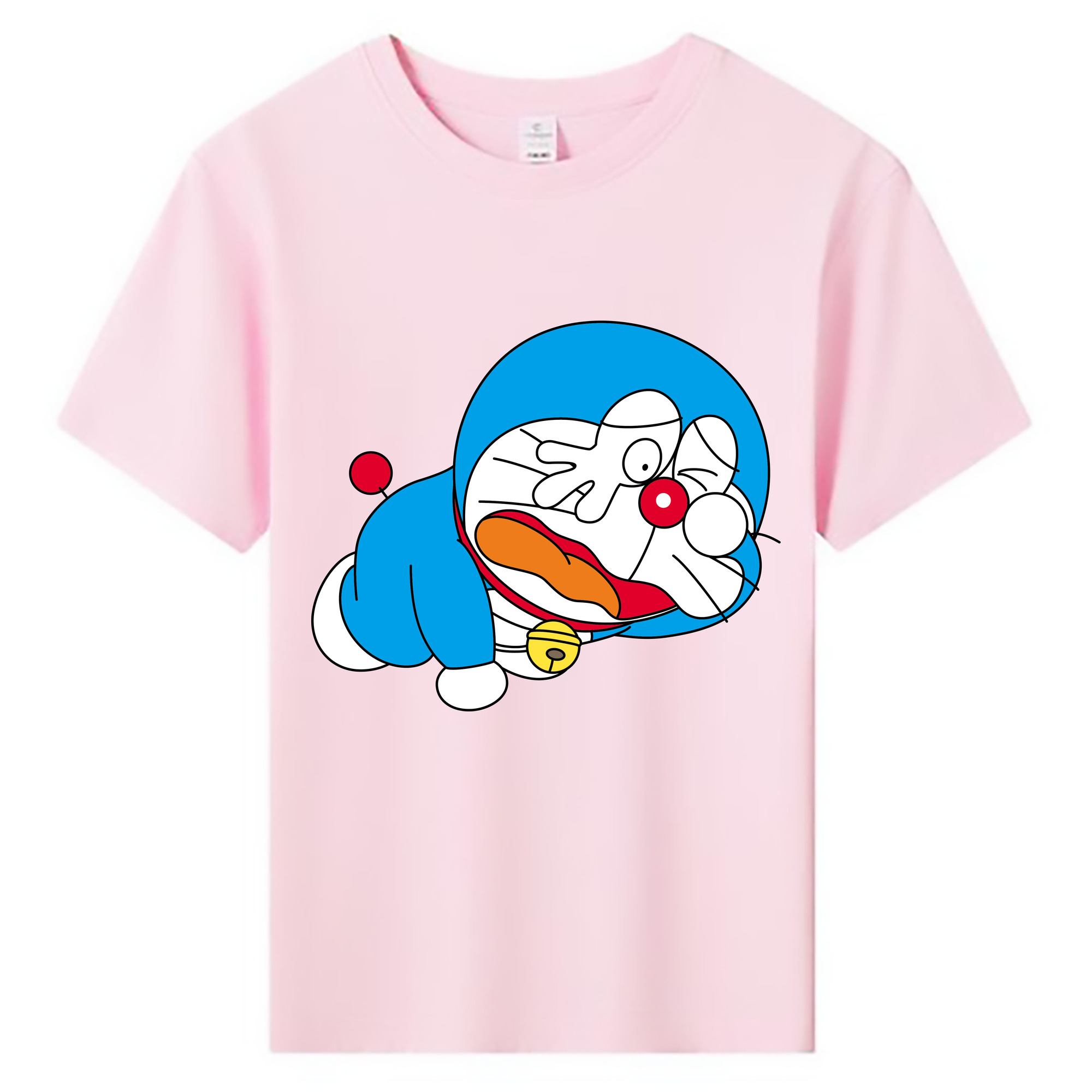 （画像用） ドラえもん Doraemon 綿100％キッズTシャツ（フロントプリント）