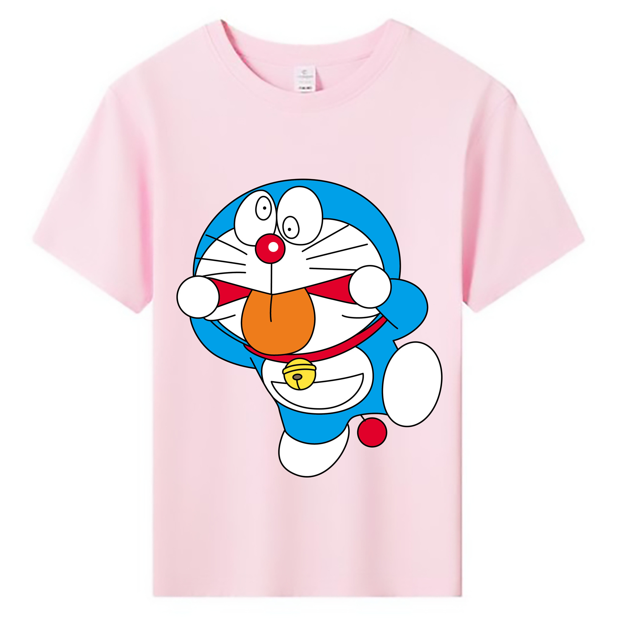 （画像用） ドラえもん Doraemon 綿100％キッズTシャツ（フロントプリント）