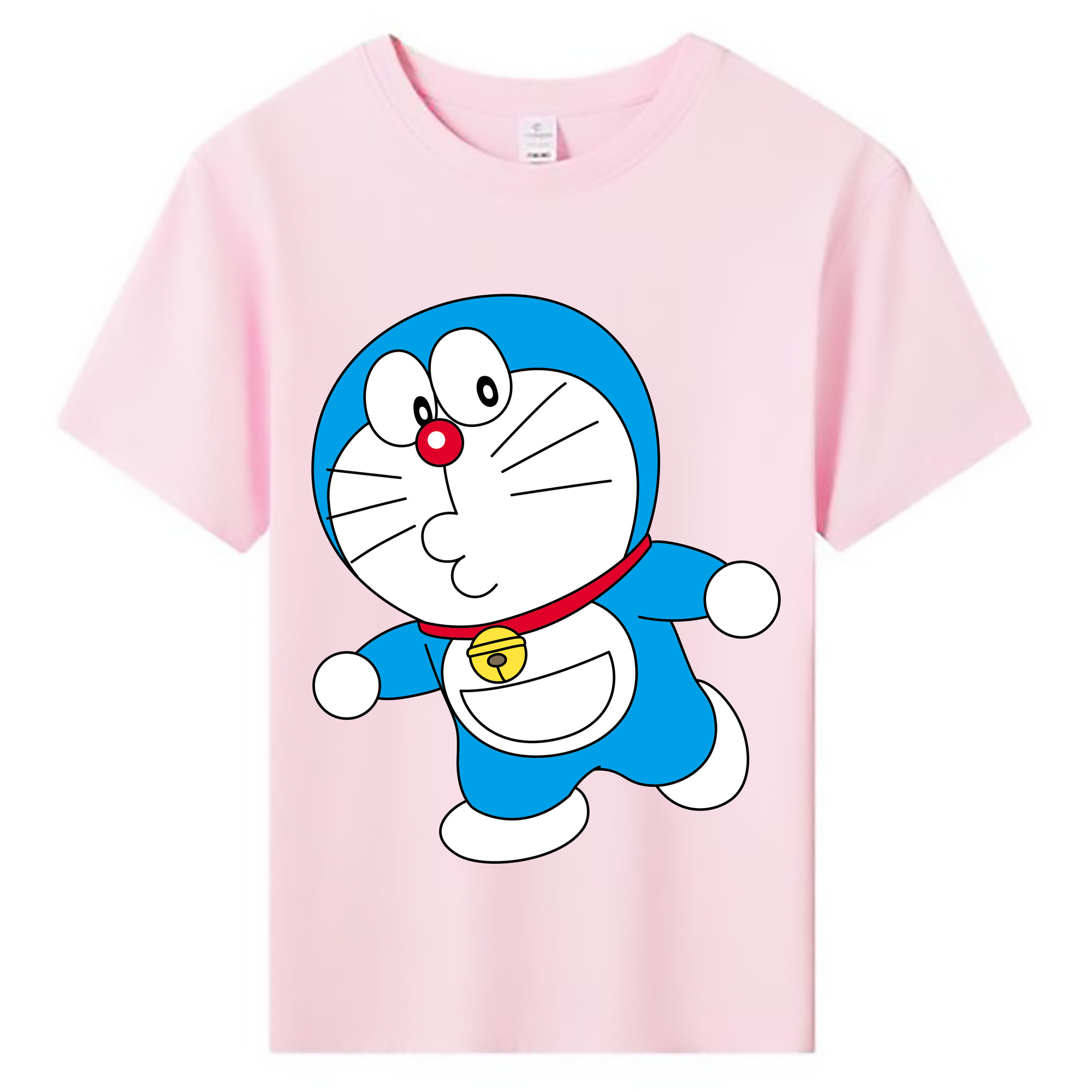 （画像用） ドラえもん Doraemon 綿100％キッズTシャツ（フロントプリント）