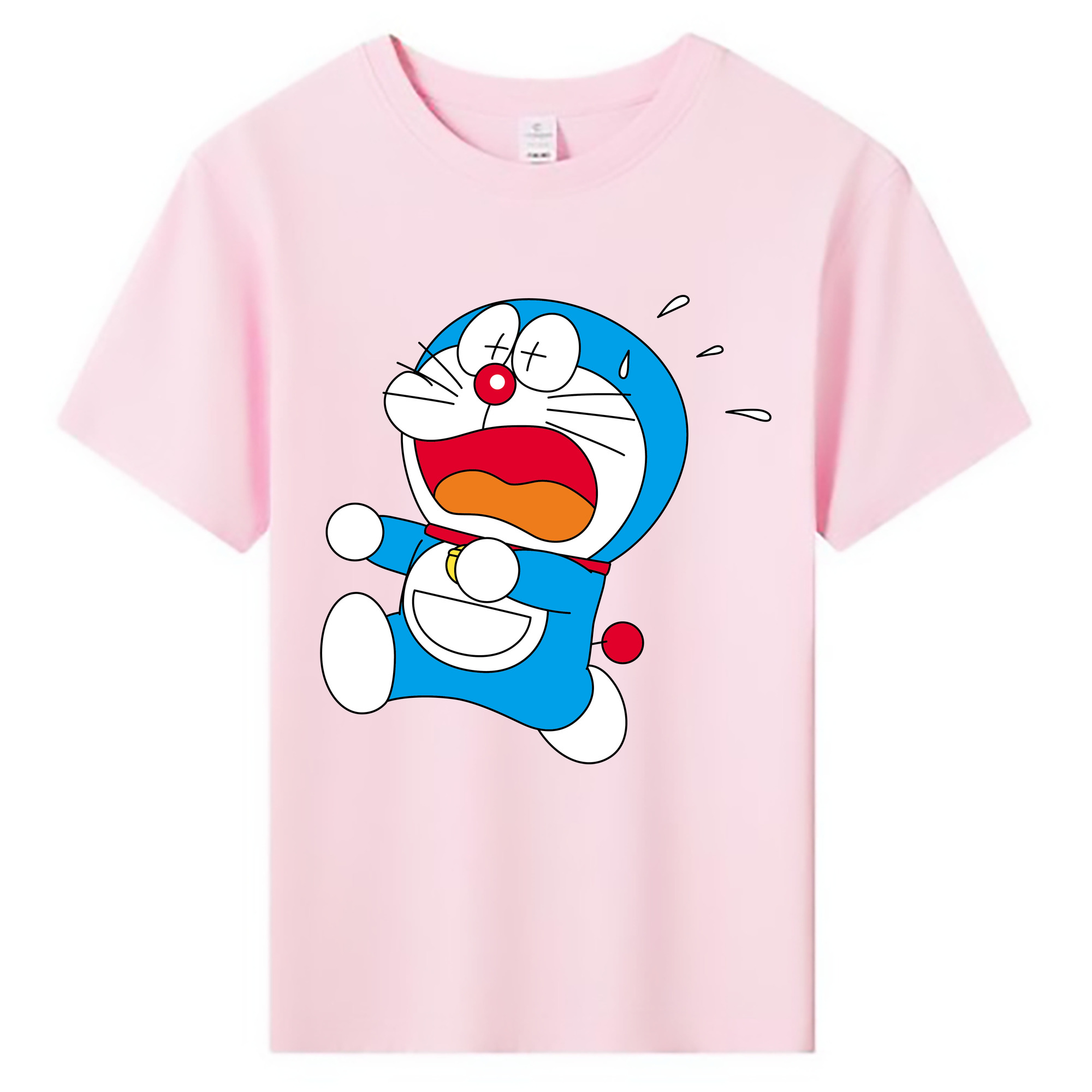 （画像用） ドラえもん Doraemon 綿100％キッズTシャツ（フロントプリント）