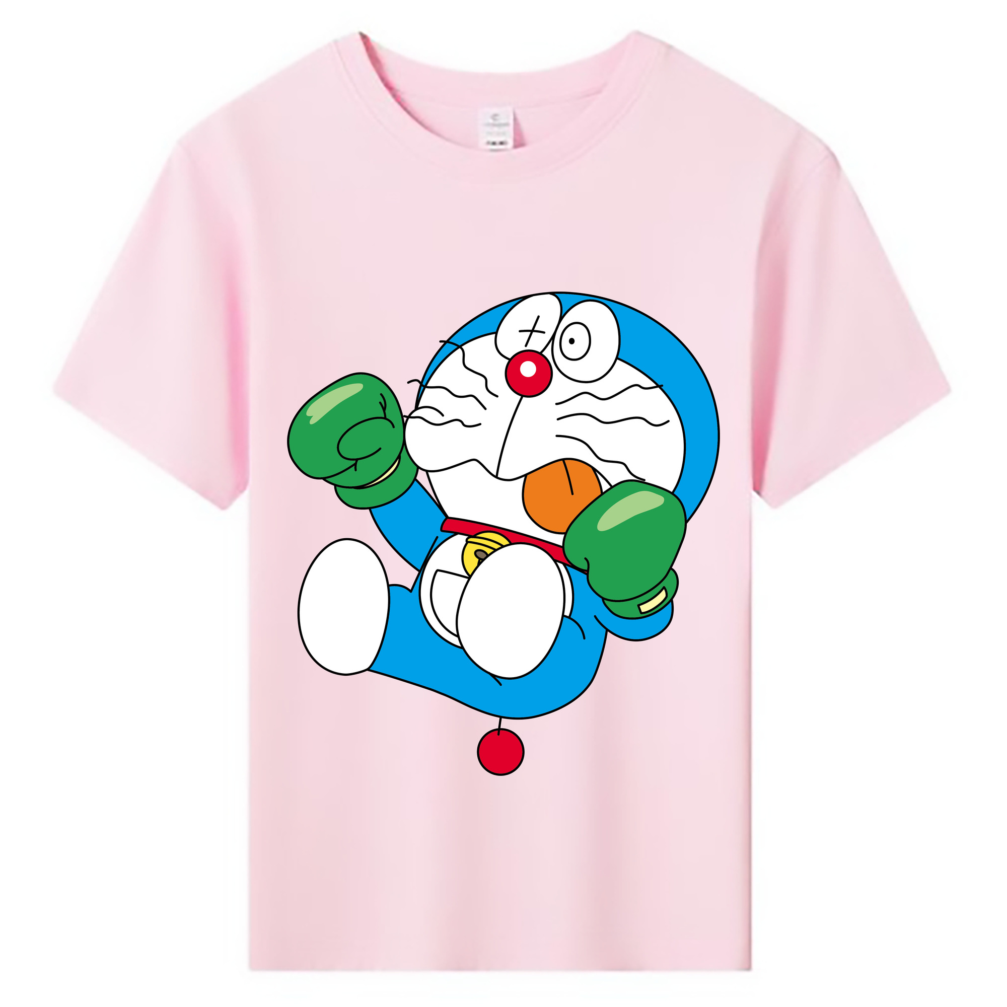 （画像用） ドラえもん Doraemon 綿100％キッズTシャツ（フロントプリント）